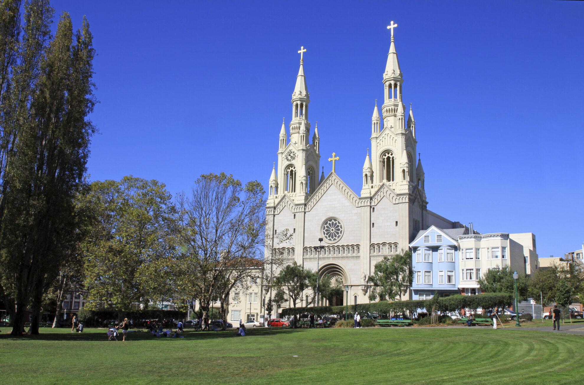 Sankt Peter und Paul Kirche in San Francisco; USA