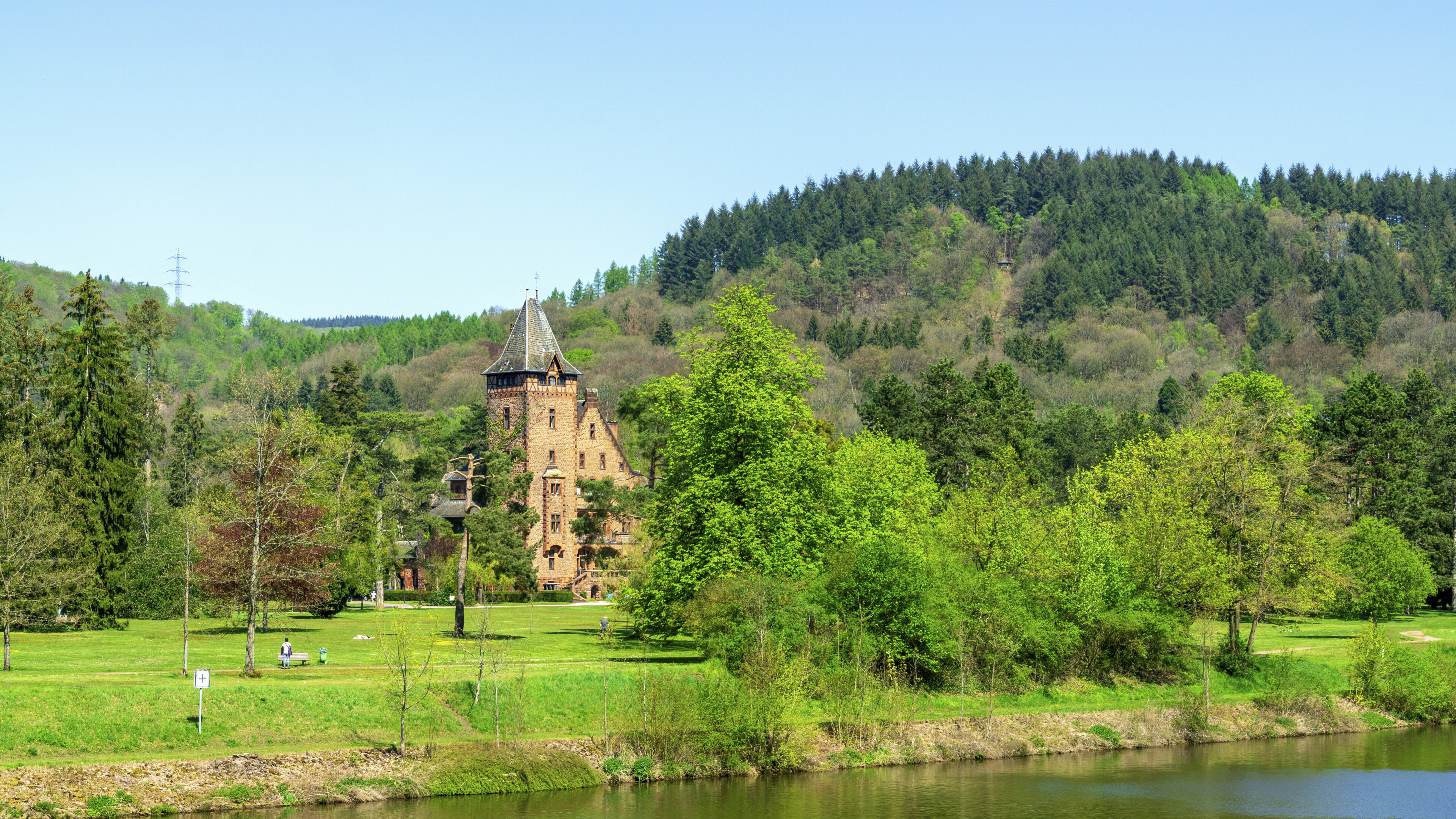 Schloss Saareck in Mettlach, Deutschland