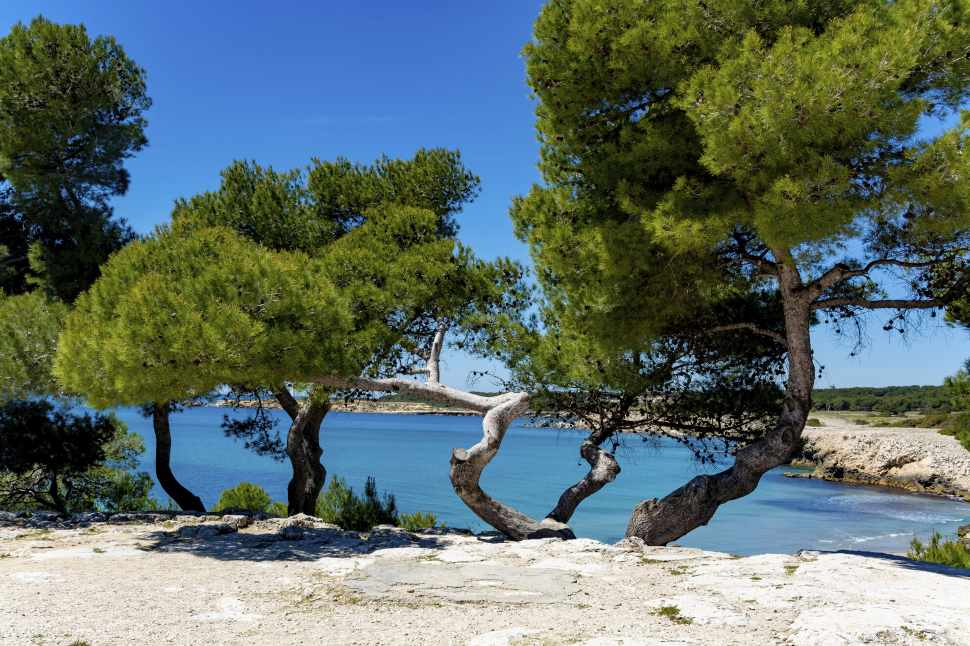 Meer in Martigues, Frankreich