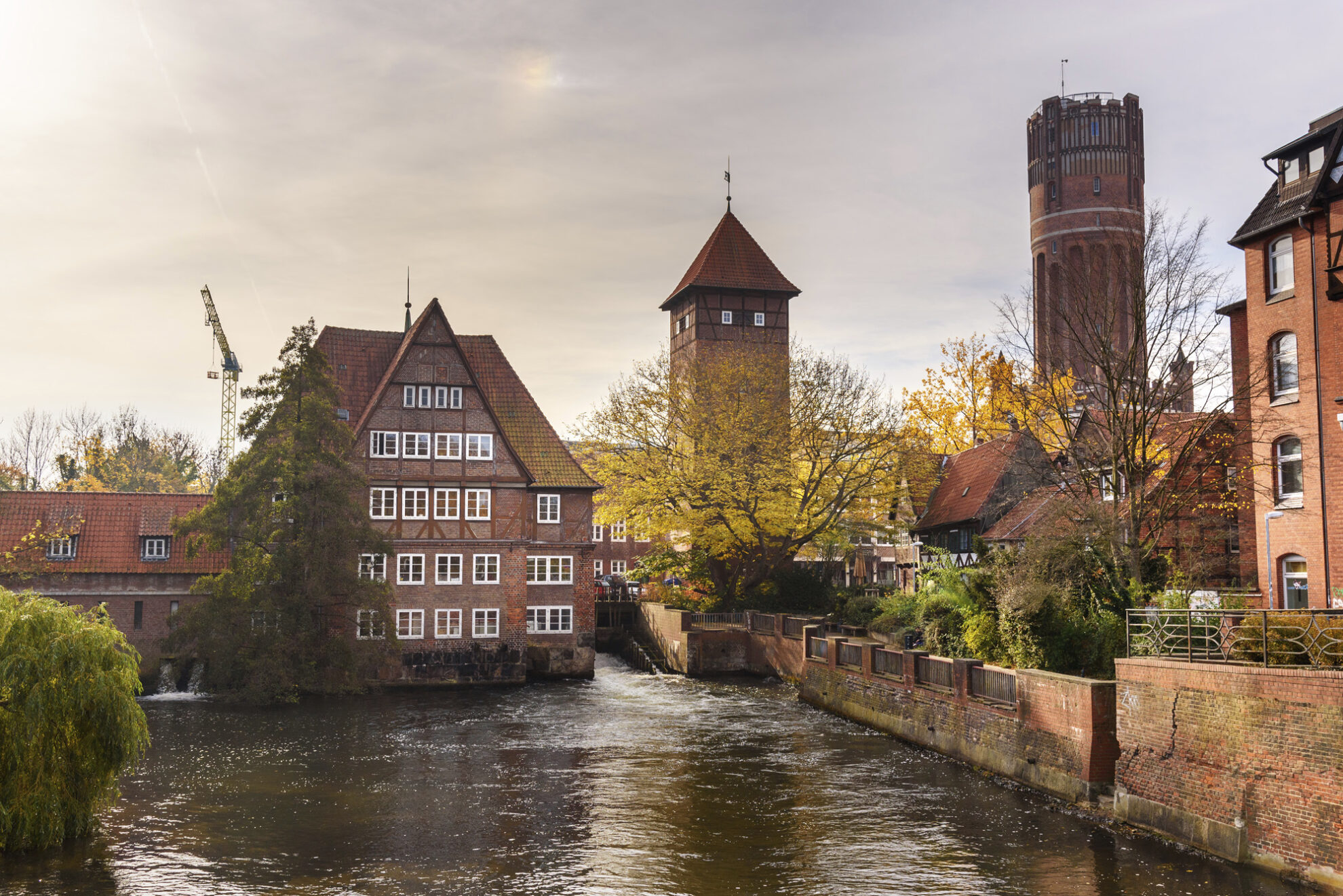 Wasserturm in Lüneburg, Deutschland