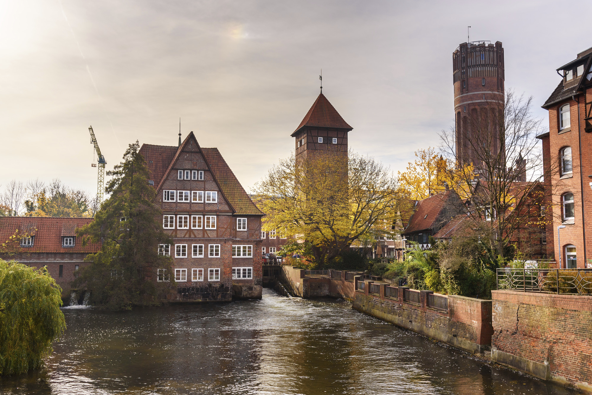 Wasserturm in Lüneburg, Deutschland