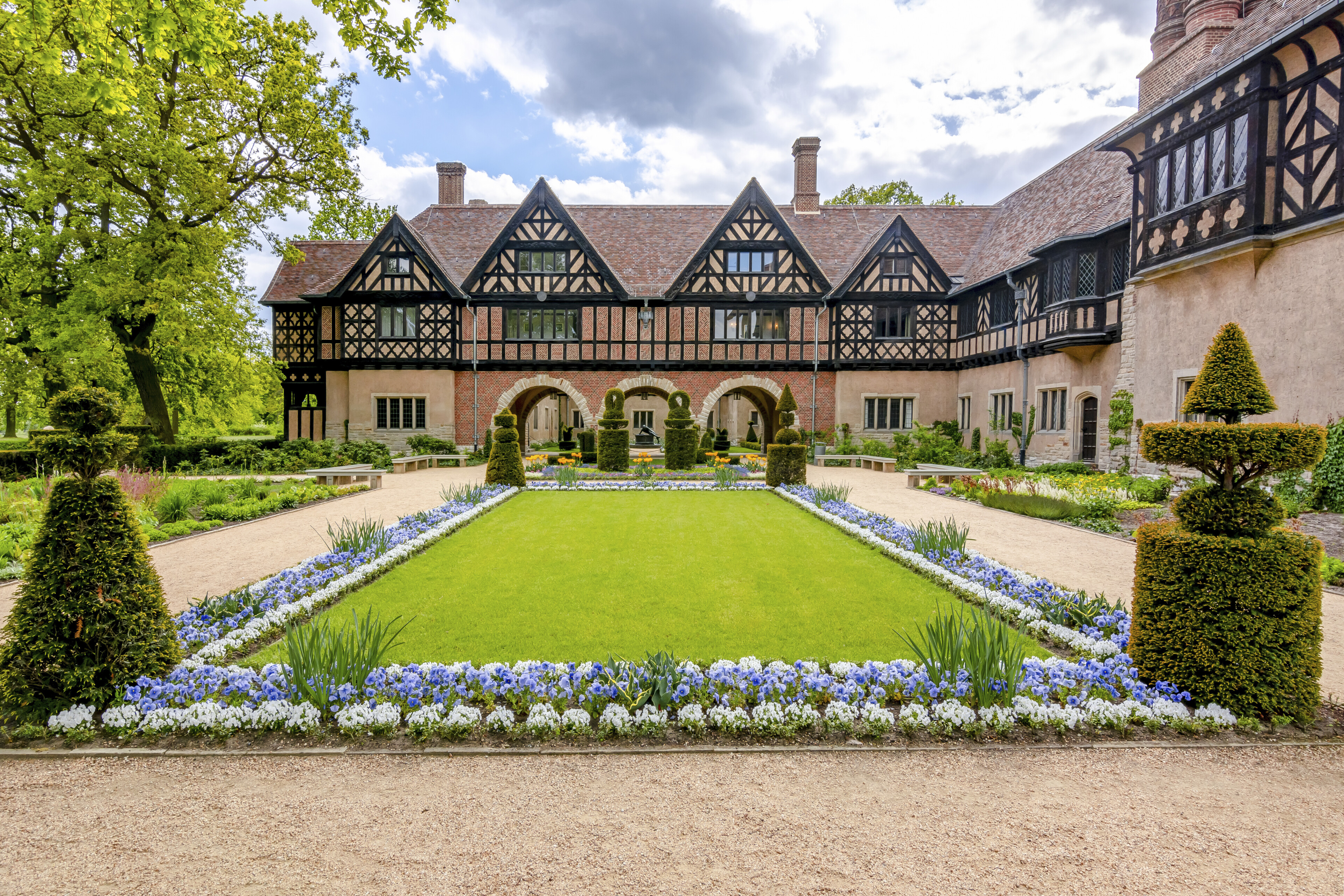 Schloss Cecilienhof in Potsdam, Deutschland