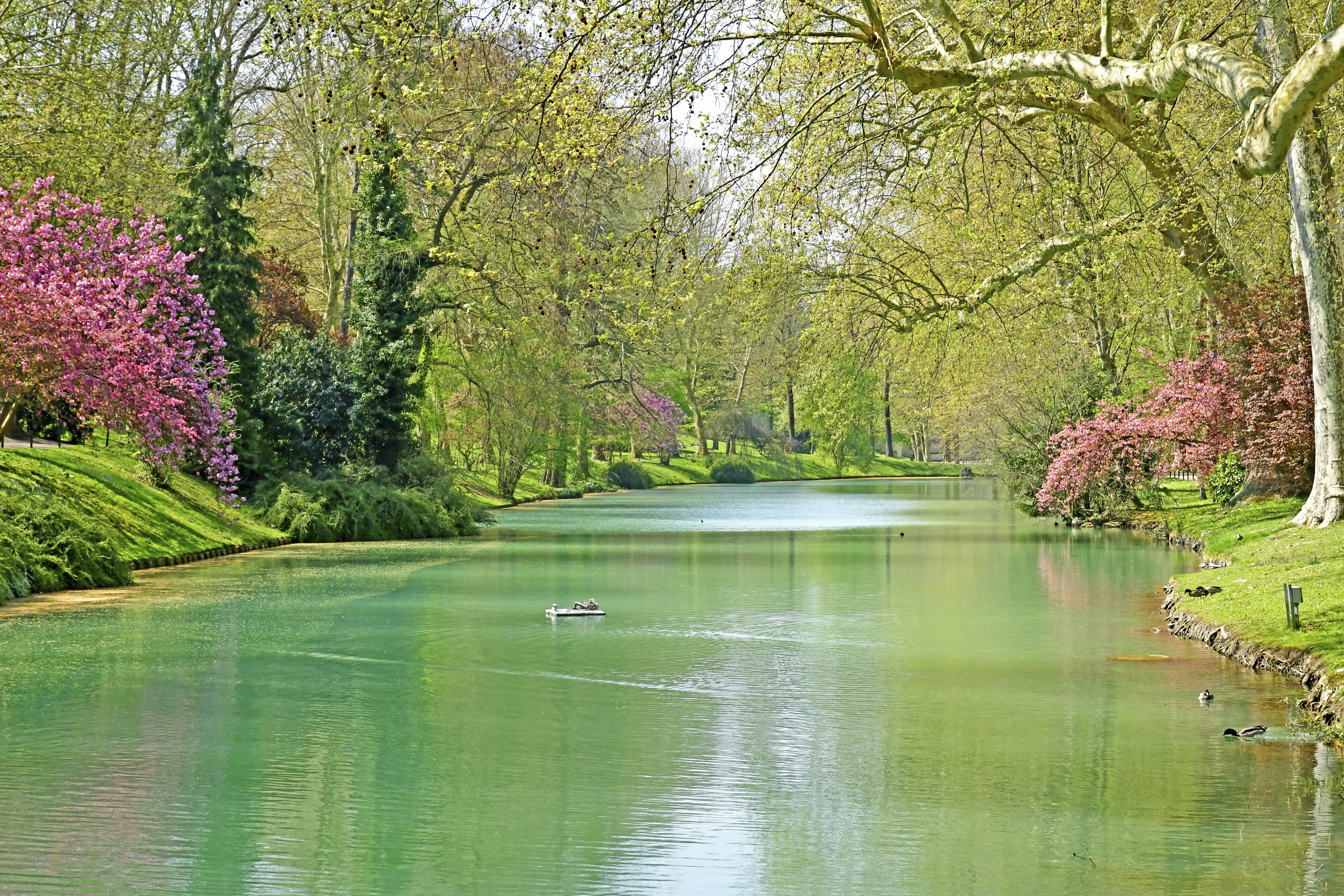 Meissonier Park in Poissy, Frankreich