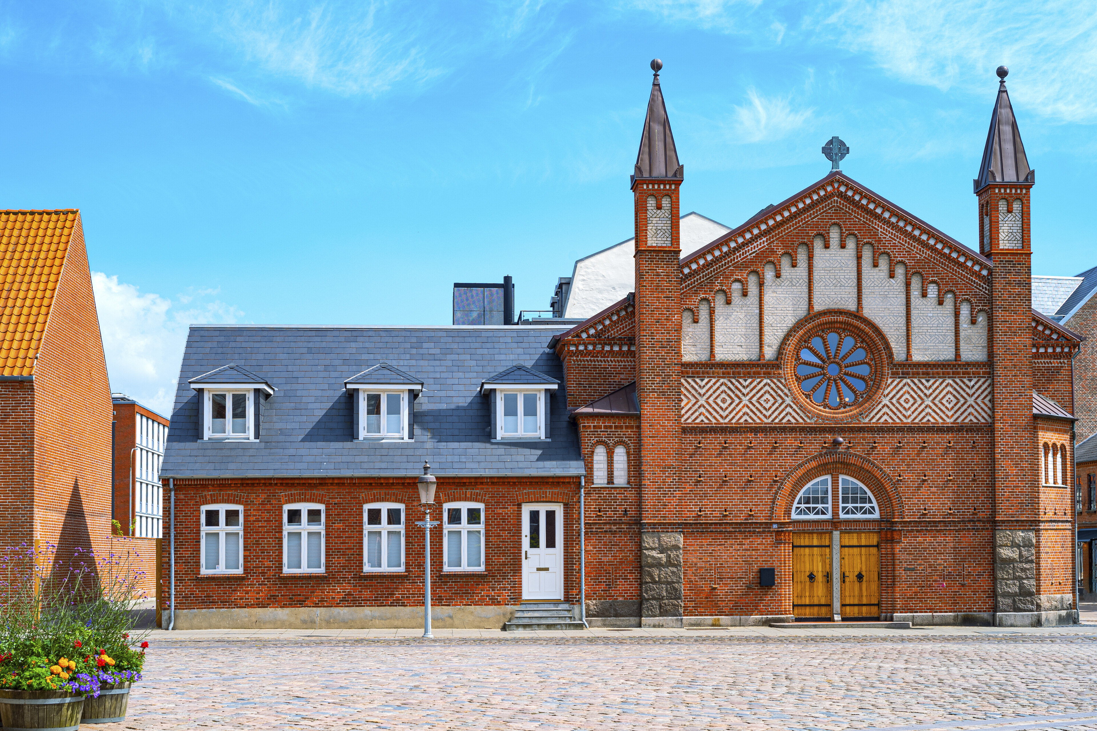 Kirche in Esbjerg, Daenemark