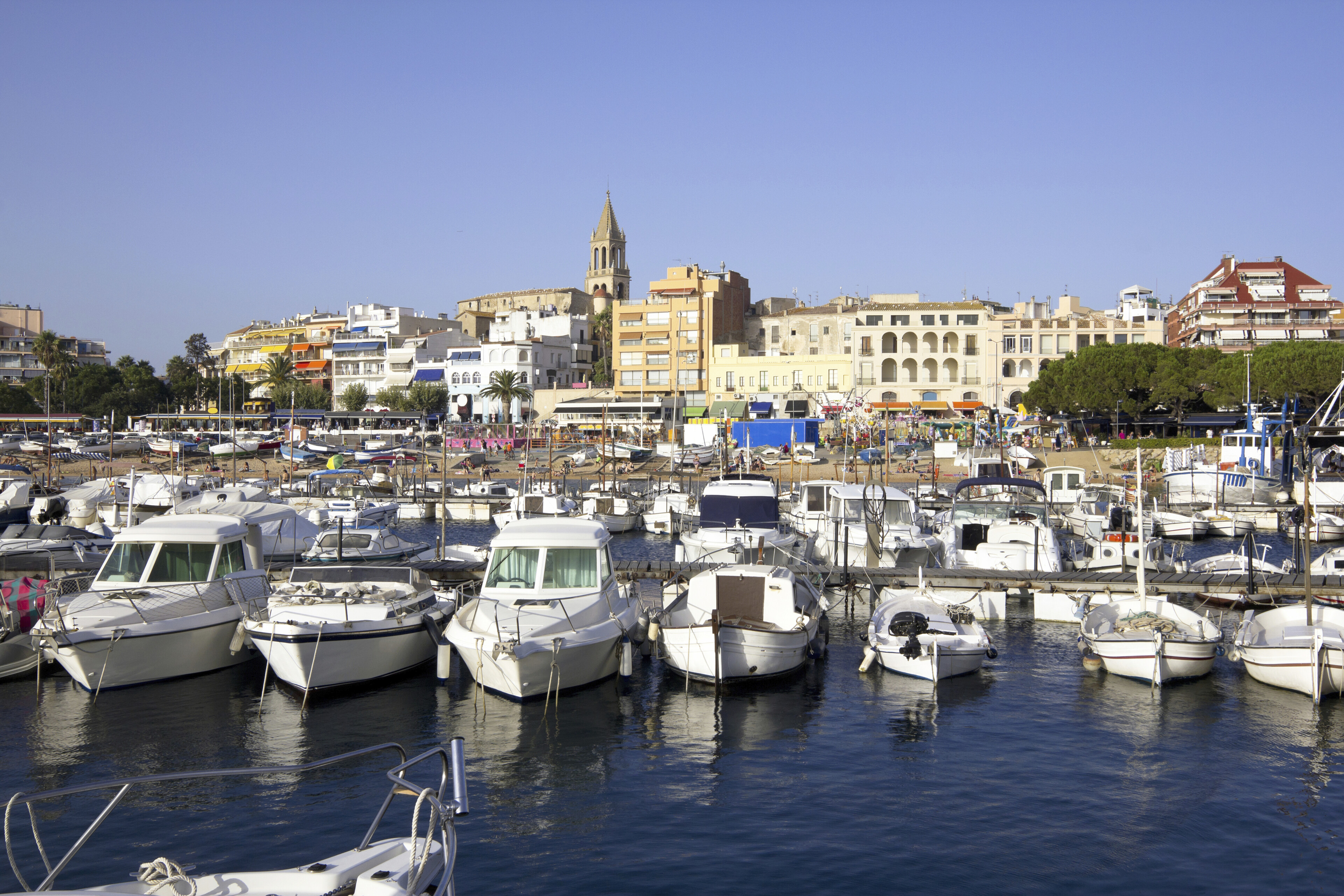 Hafen von Palamos, Spanien