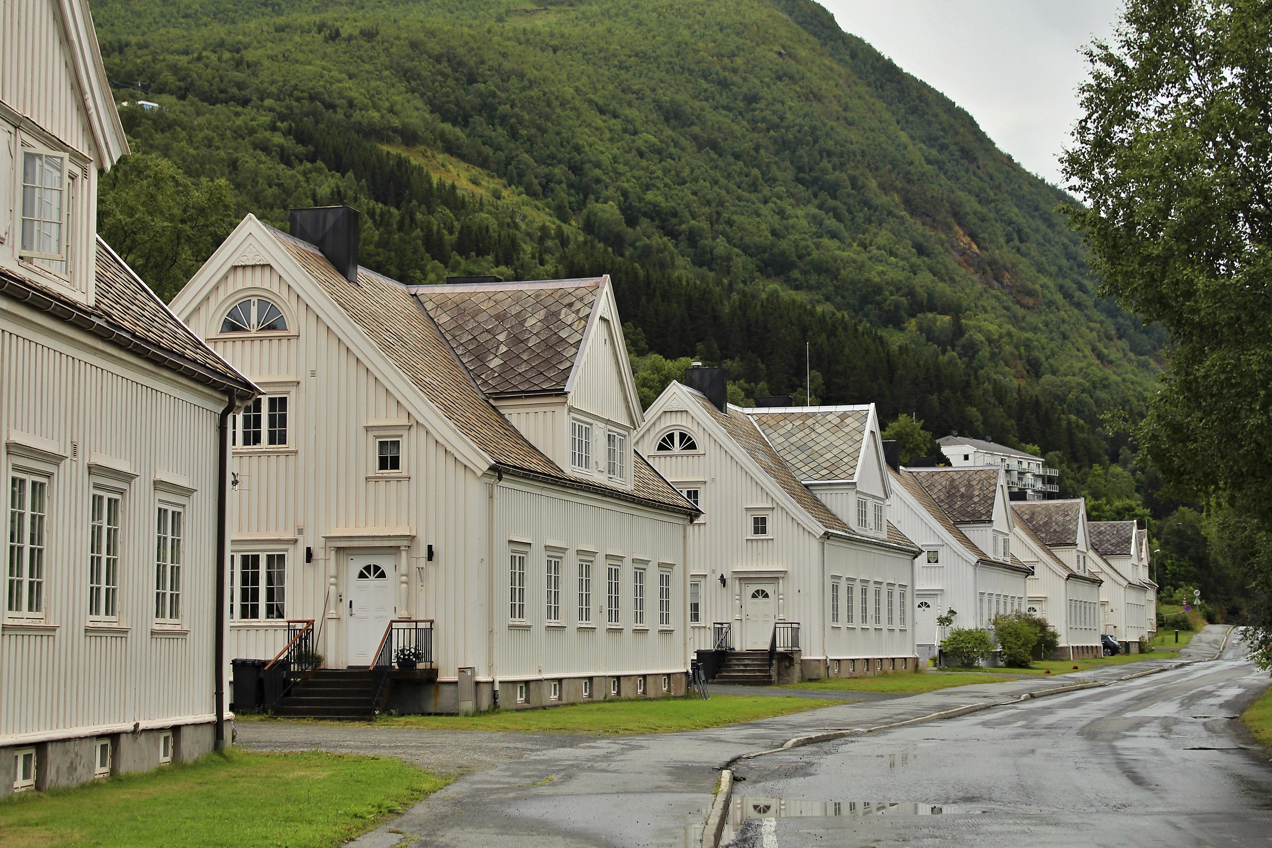 Historische Gebäude in Narvik