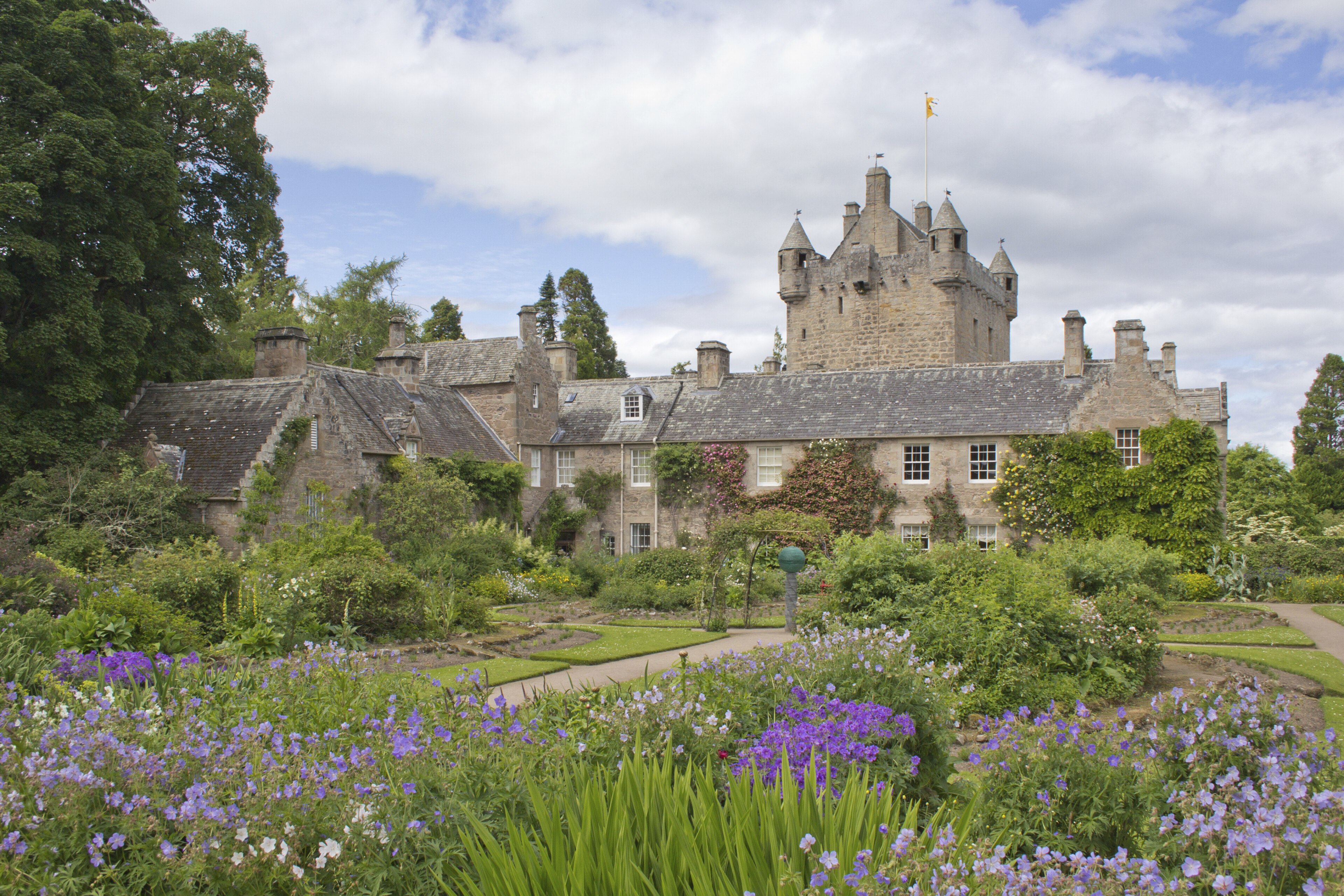 Schloss in Cawdor, Schottland