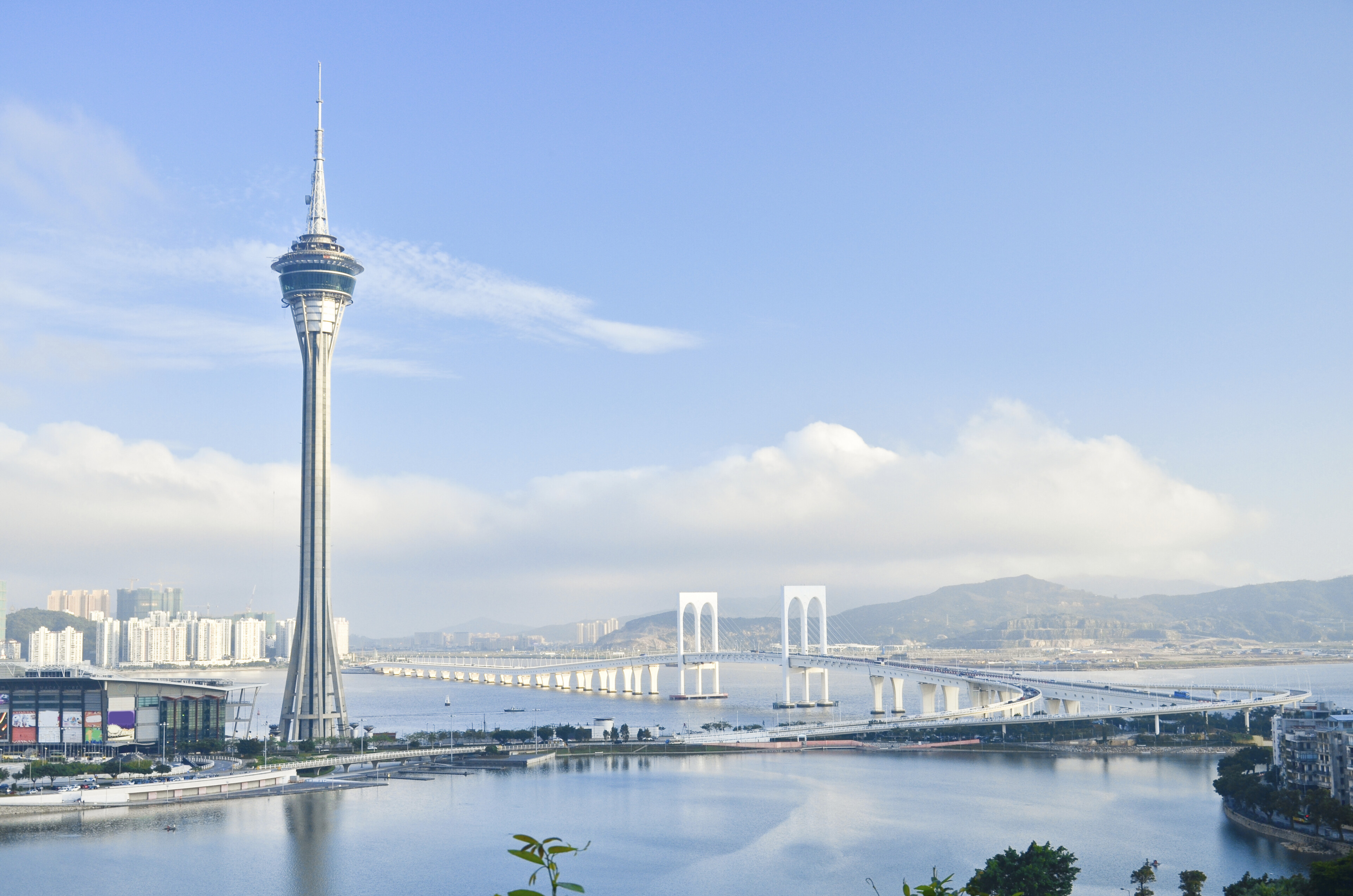 Der Macau Tower in Hongkong, China