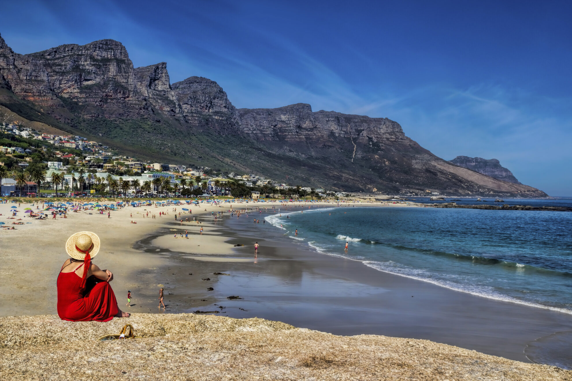 Strand vor den Zwölf Aposteln, Suedafrika