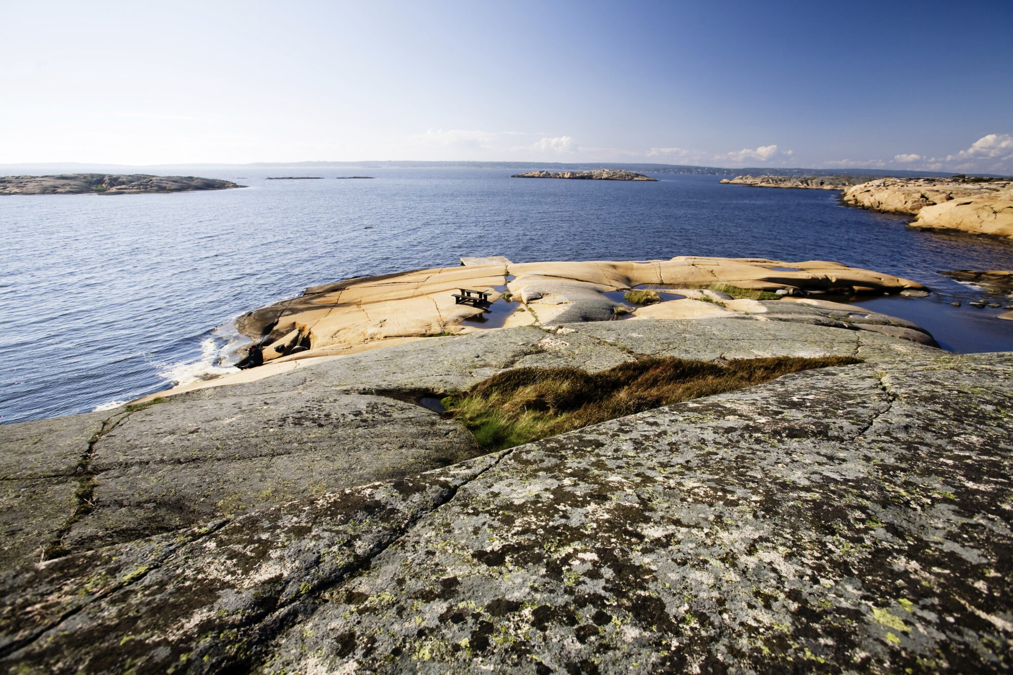 Küstenlandschaft bei Fredrikstad, Norwegen
