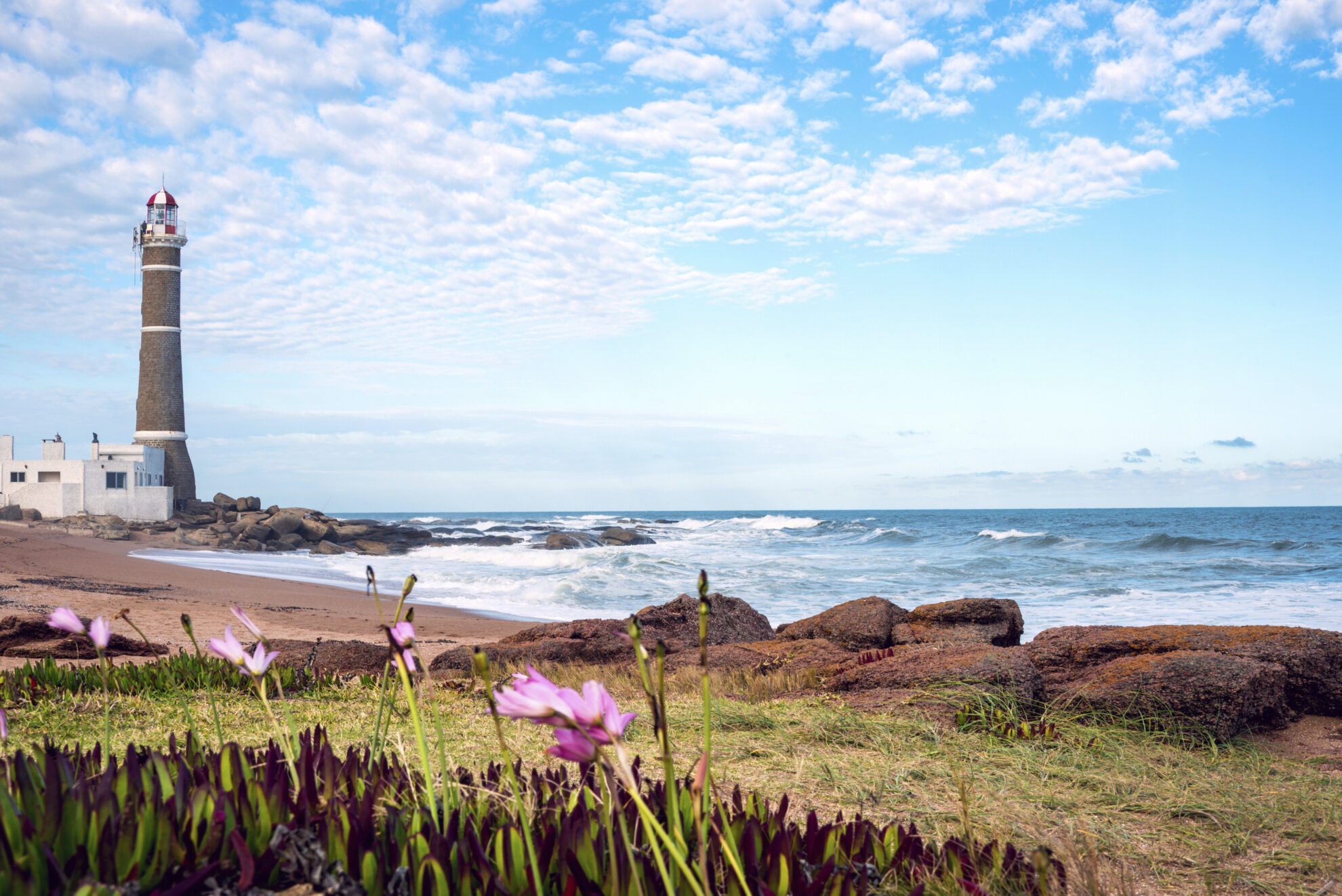 Leuchtturm in Punta del Este, Uruguay