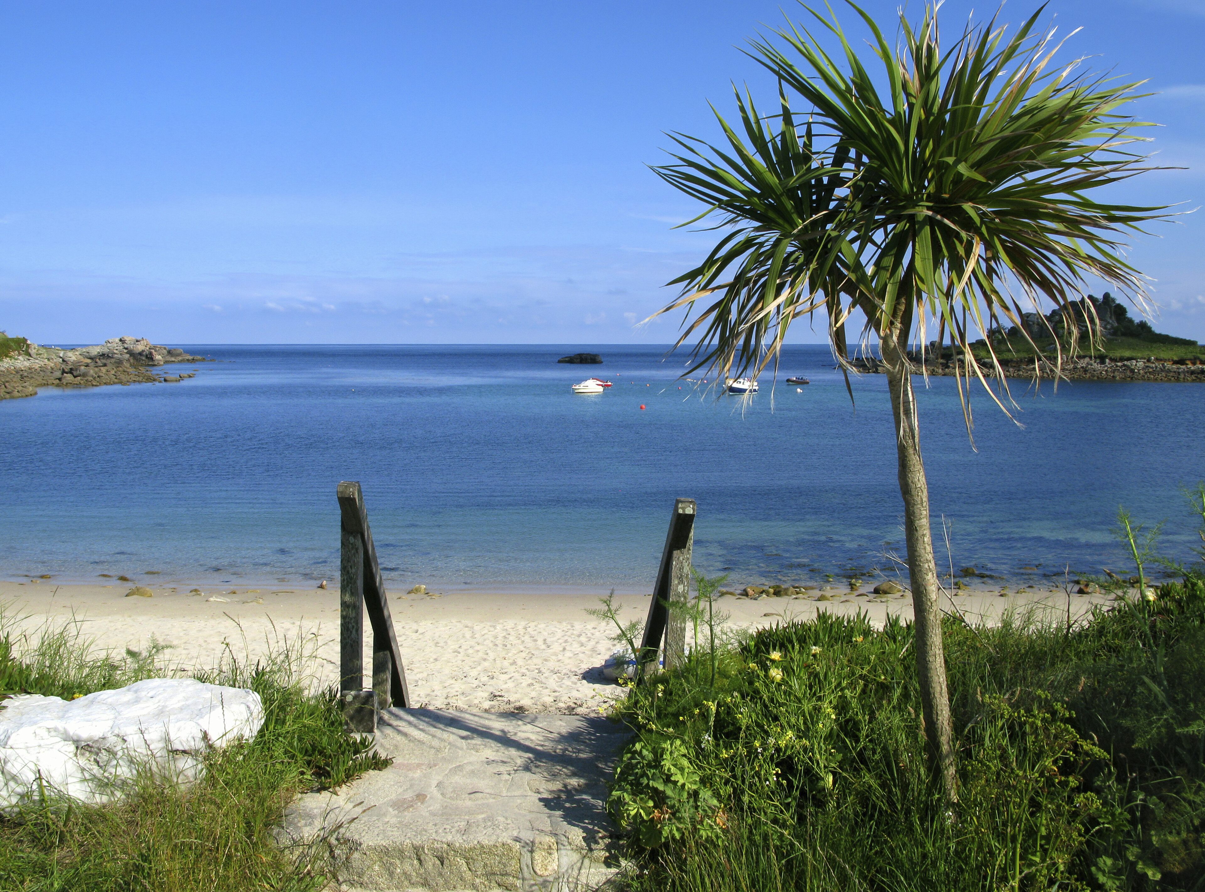 Bucht vor St. Mary's, Scilly Inseln, England