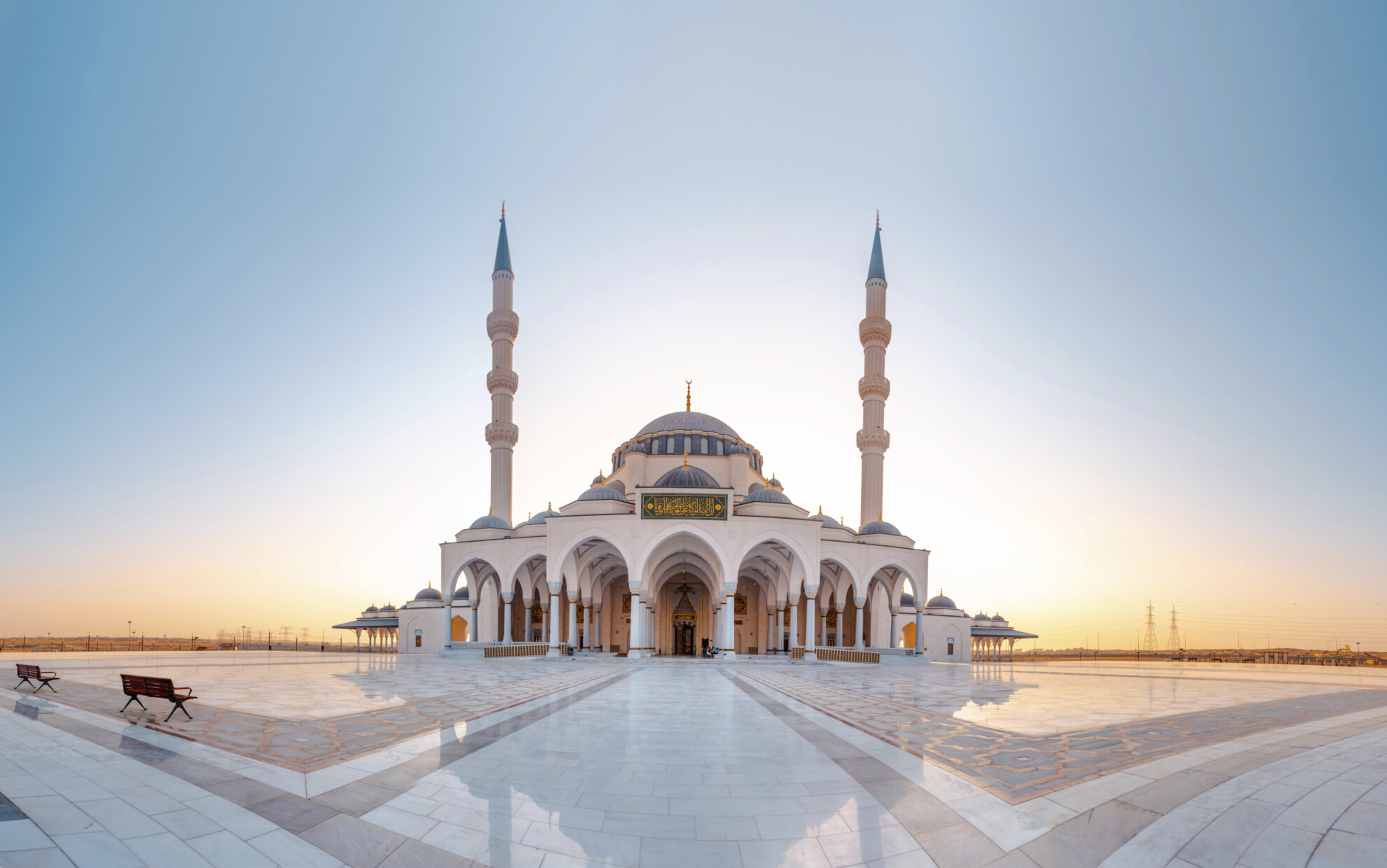An-Nur Moschee in Sharjah, VAE