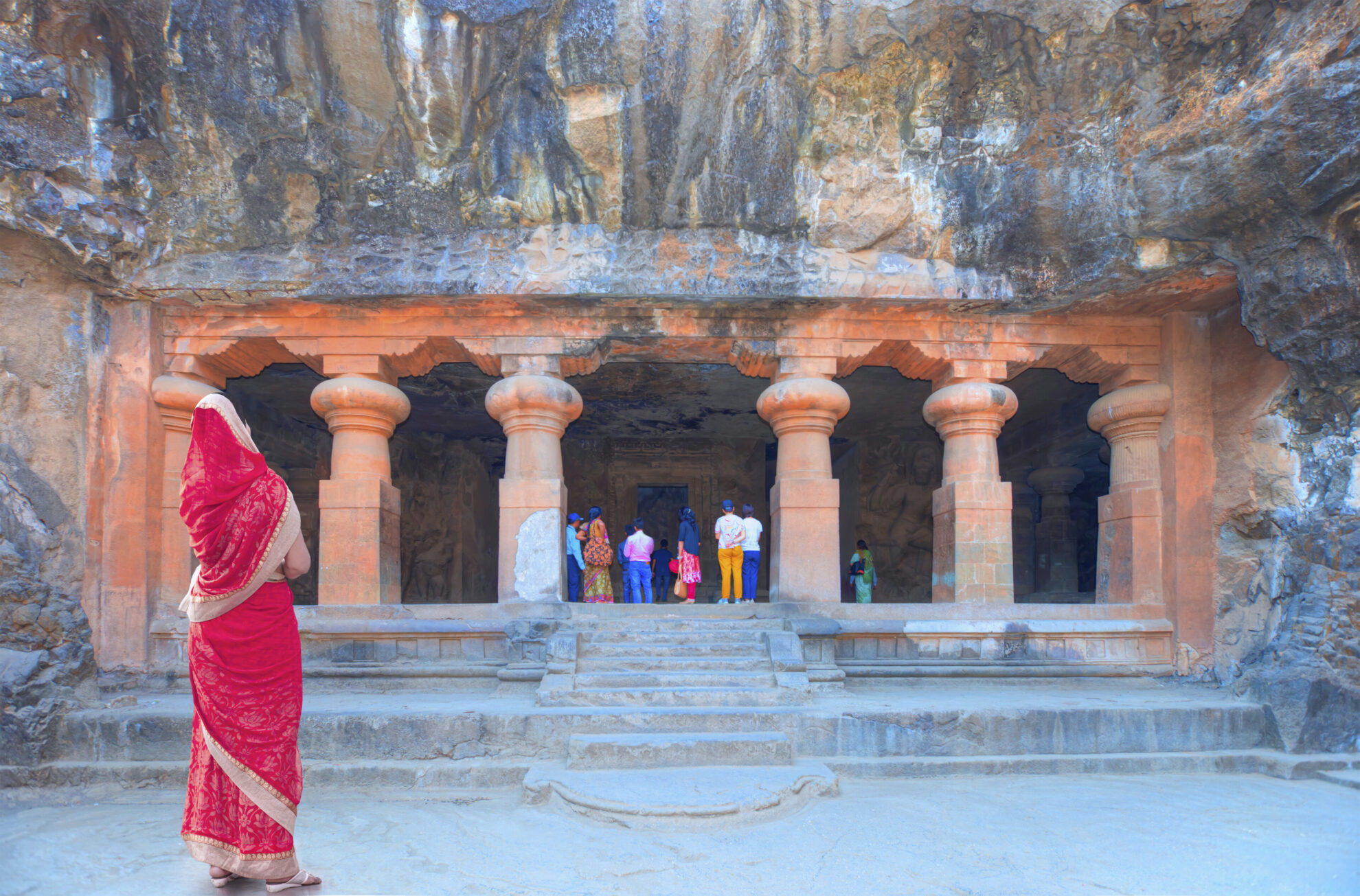 Mumbai, Elephanta Höhle