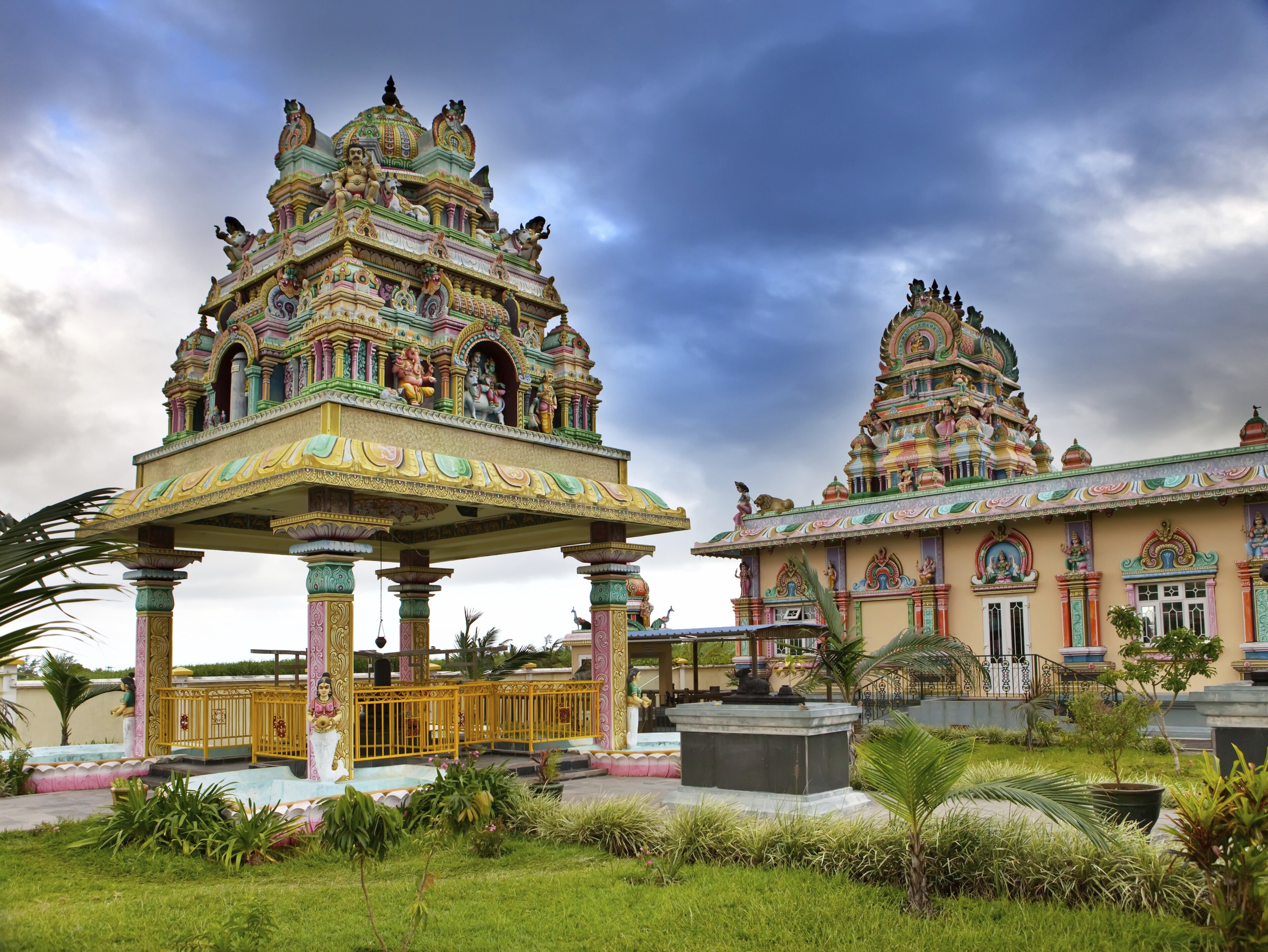 Tamil Tempel in Port Louis, Madagaskar