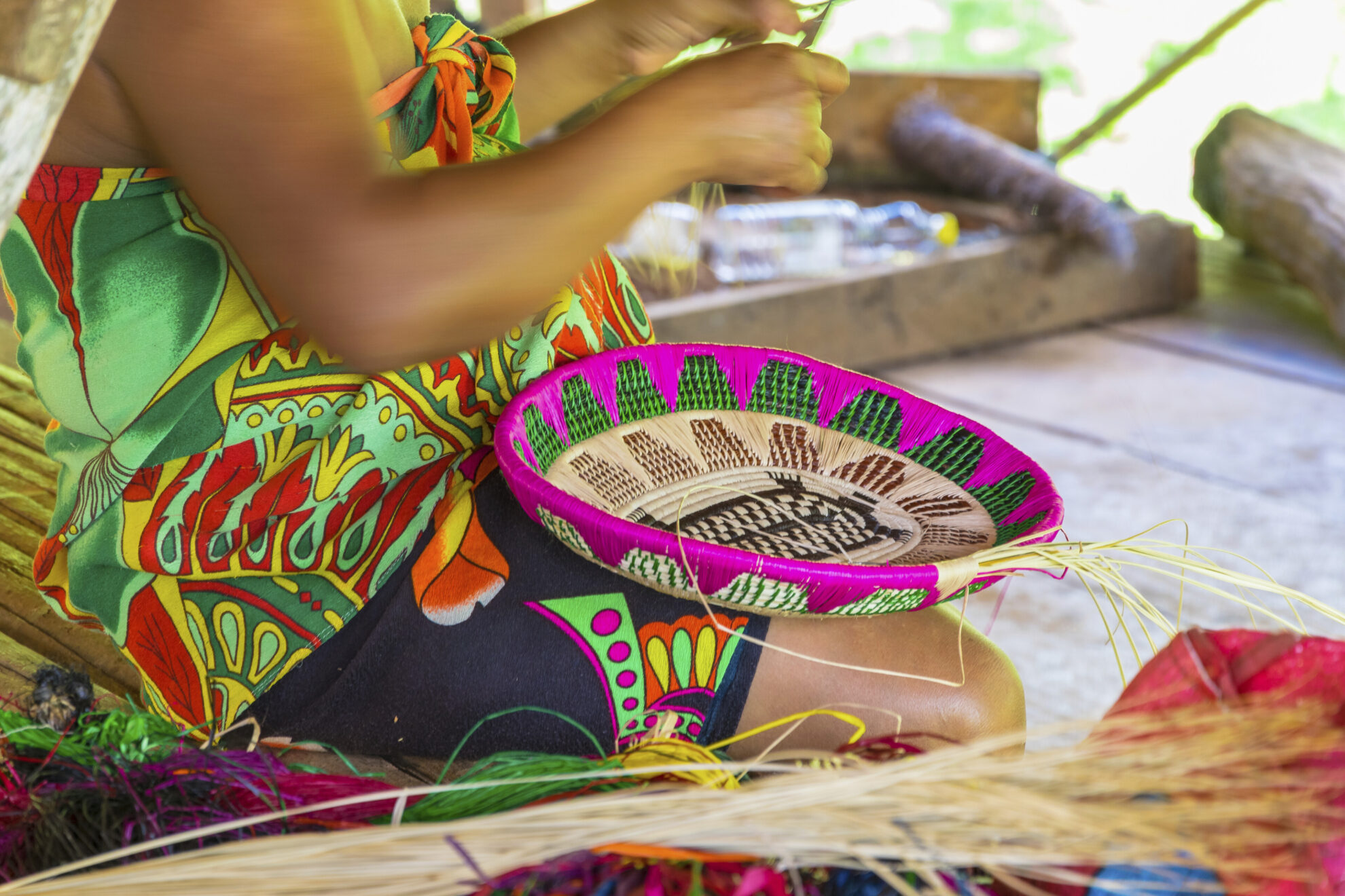 Fort Amador, Embera Indianer Dorf