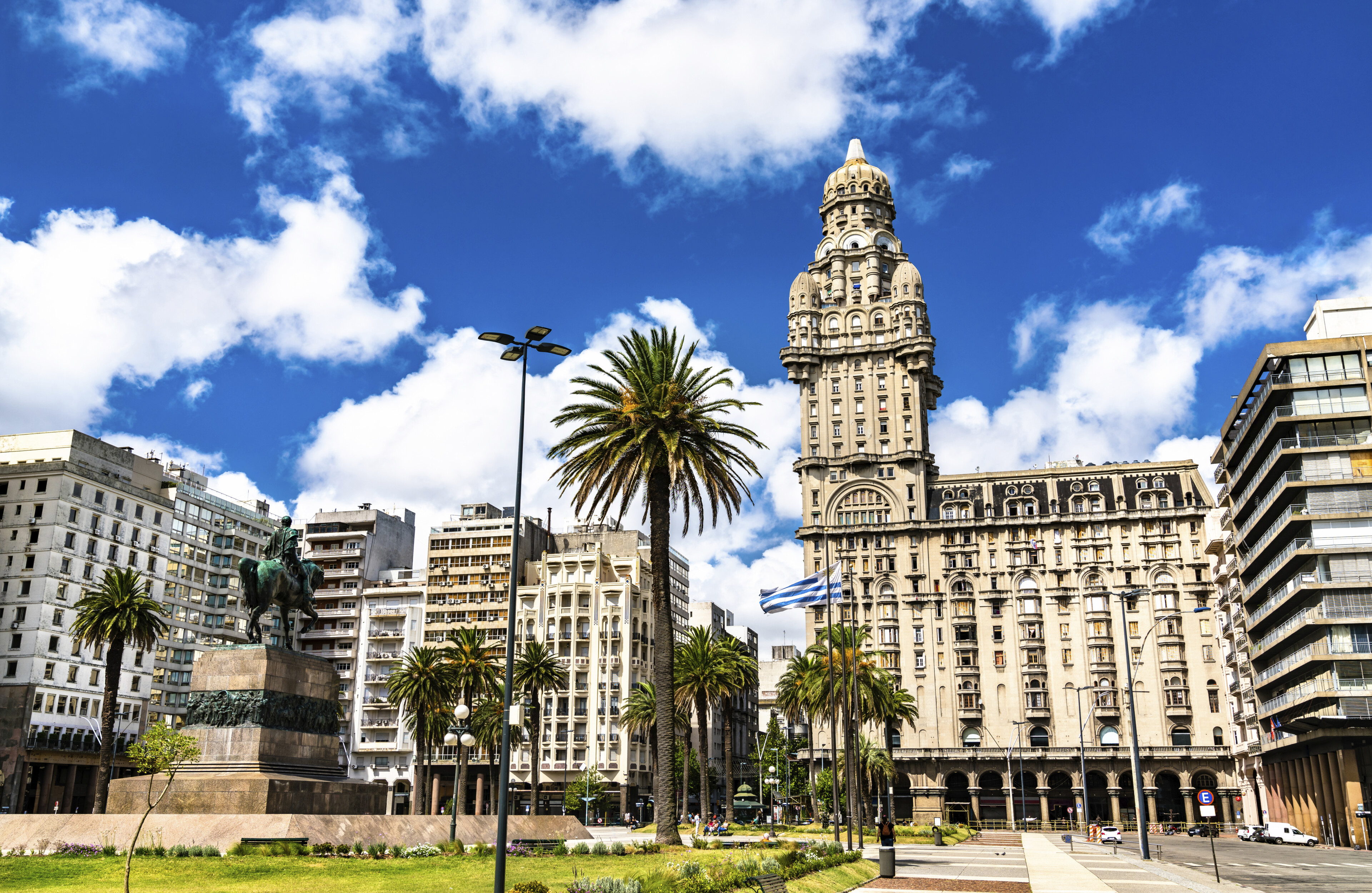 Palacio Salvo in Montevideo, Uruguay