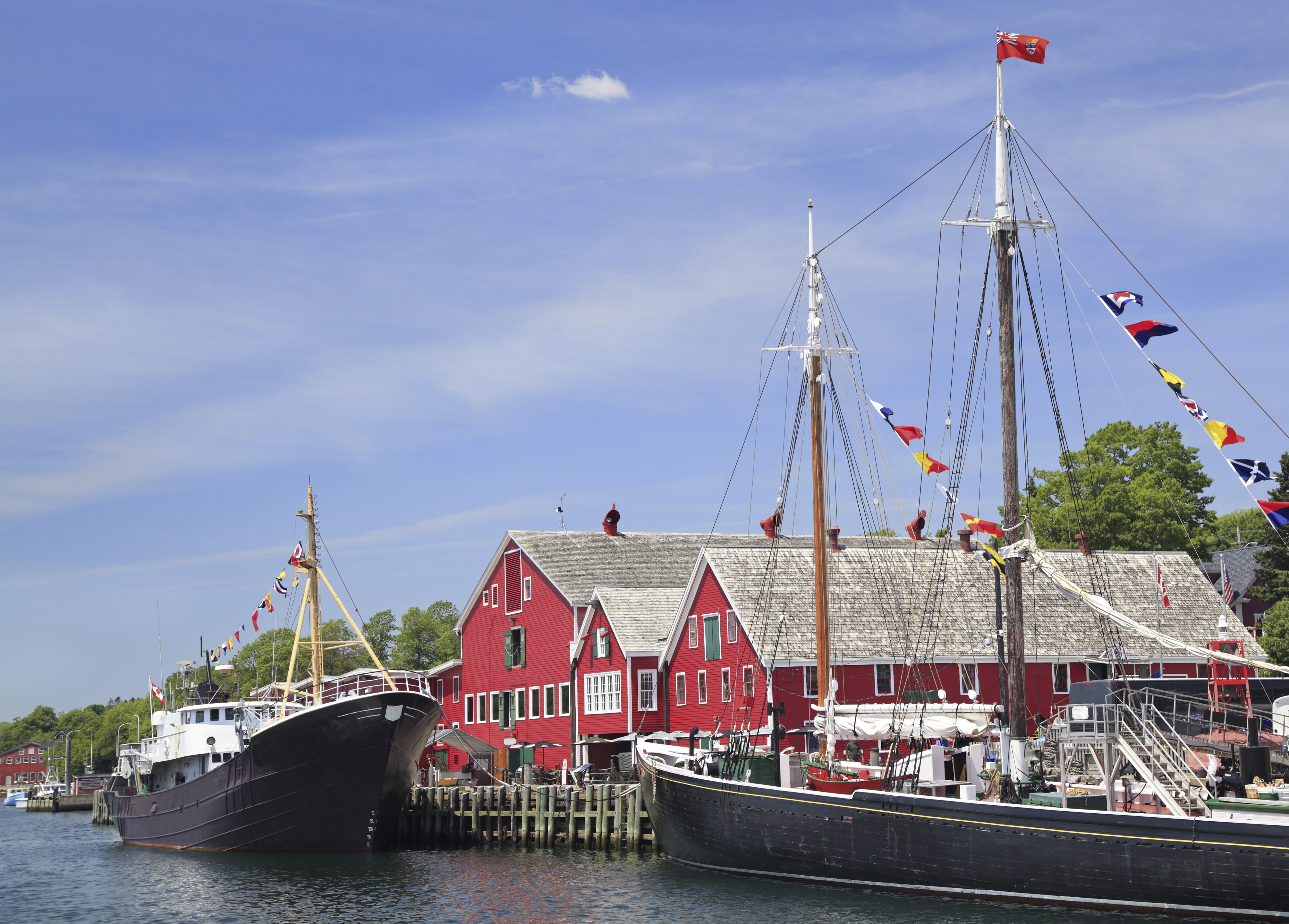 Hafen von Lunenburg, Kanada