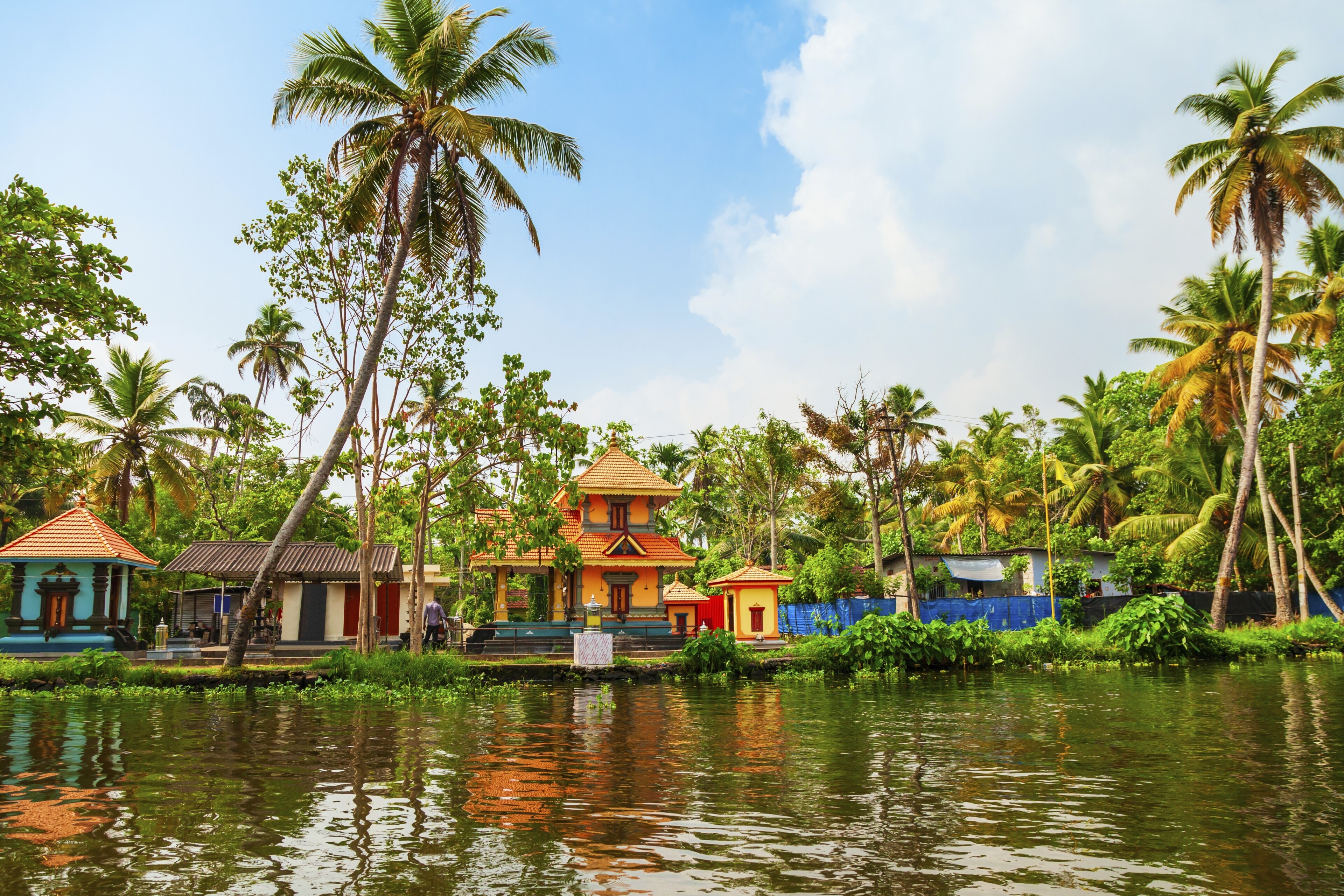Backwaters Bootsfahrt