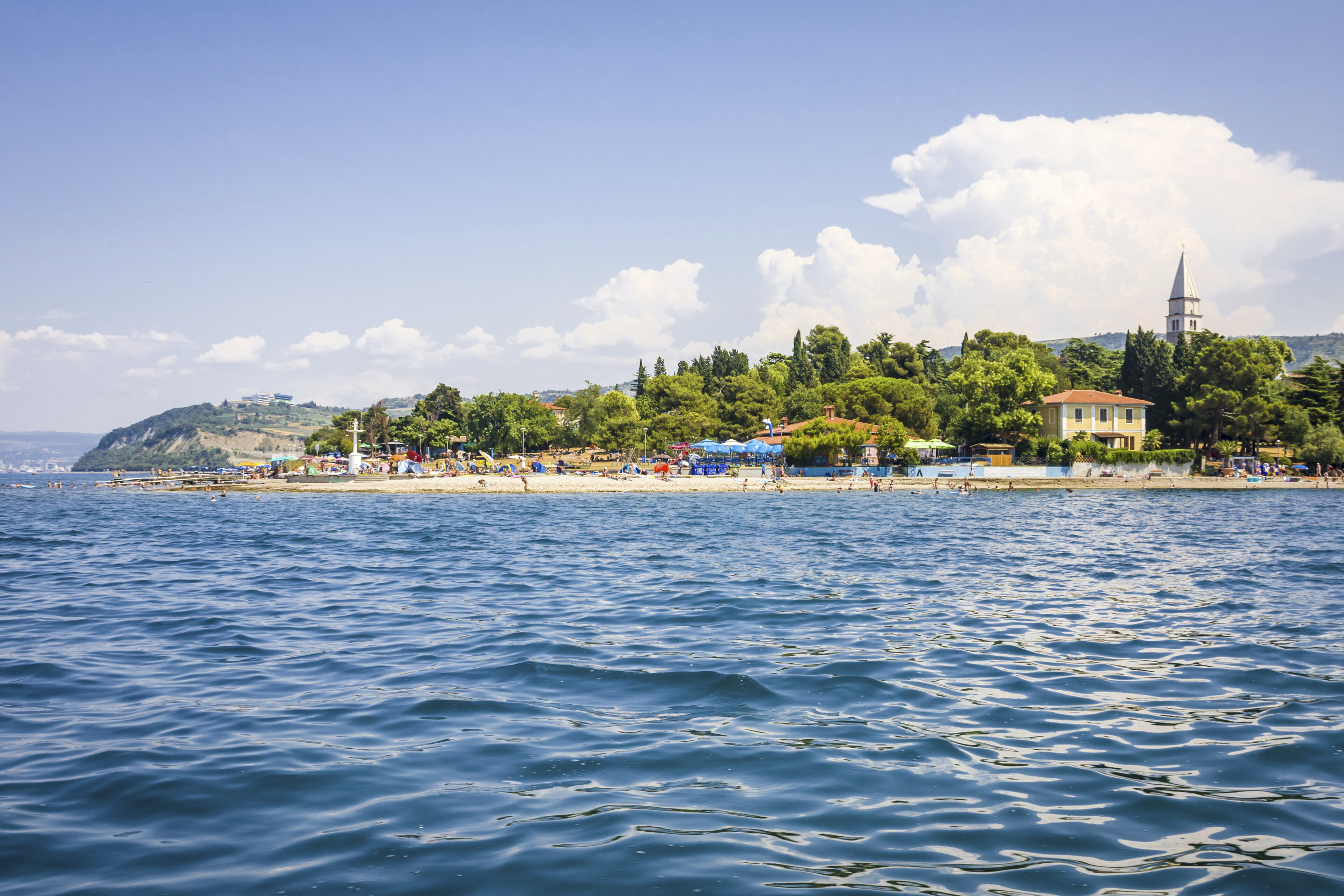 Küste von Koper, Slowenien