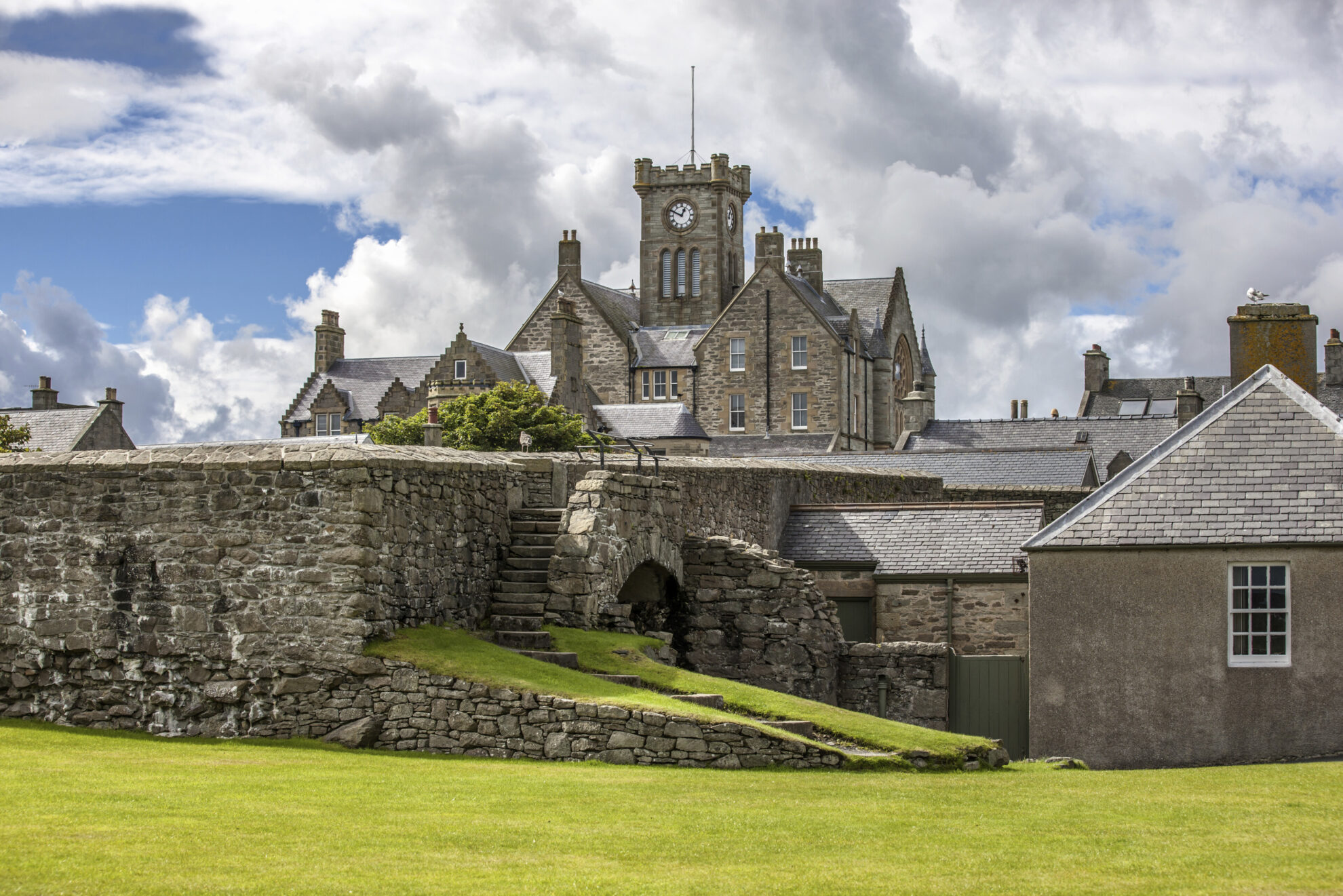 Rathaus in Lerwick, Schottland