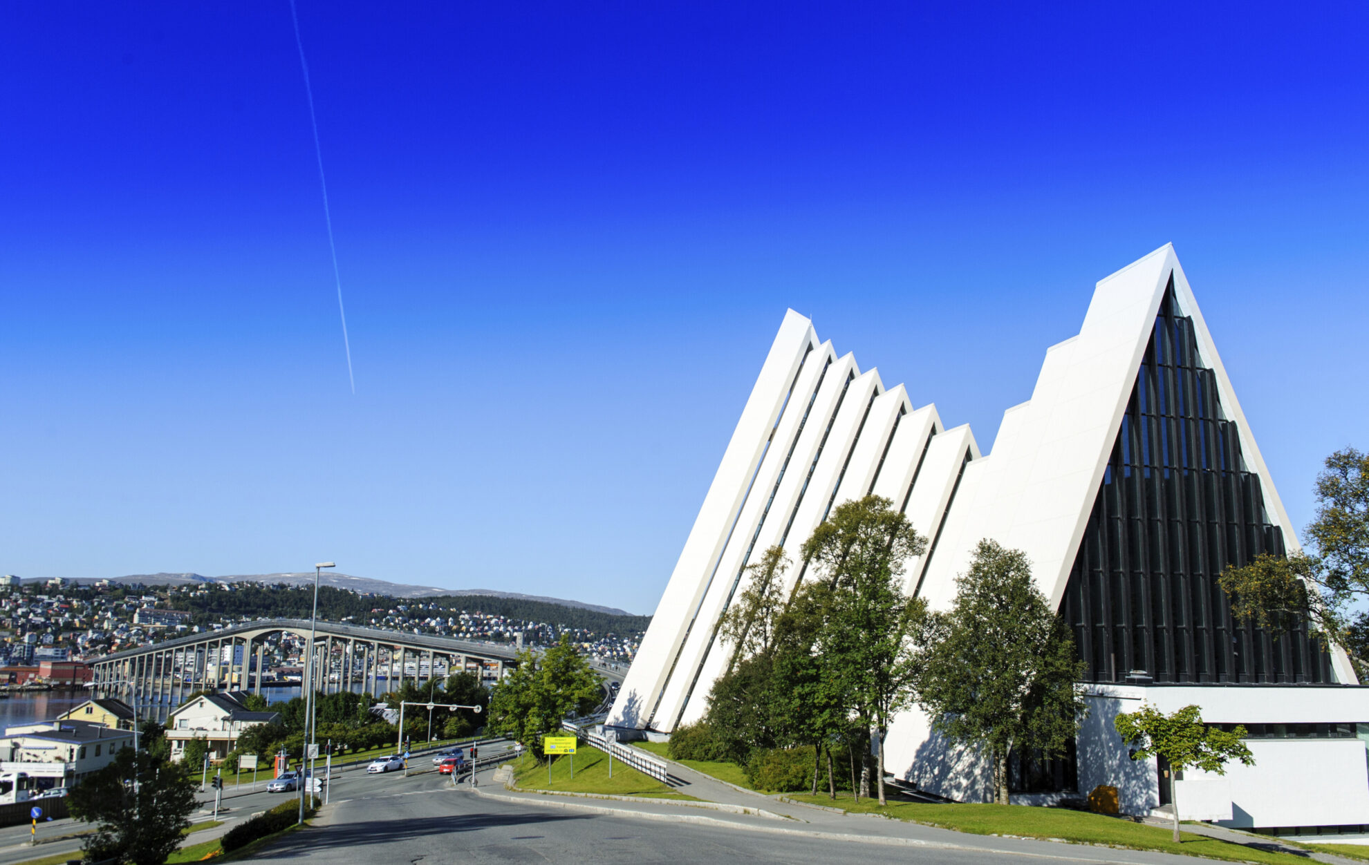 Eismeerkathedrale in Tromsø, Norwegen