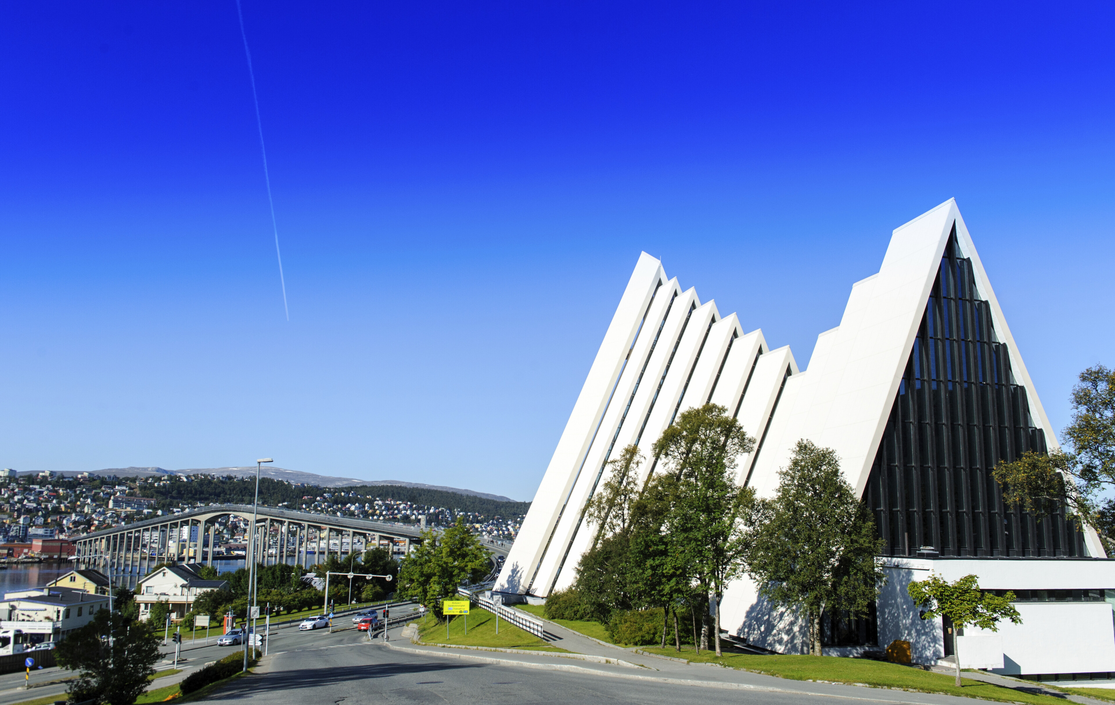 Eismeerkathedrale in Tromsø, Norwegen