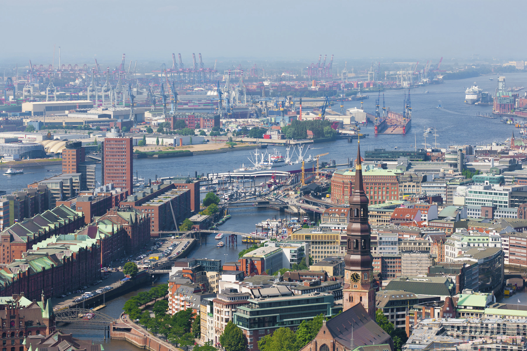 Hafen von Hamburg, Deutschland