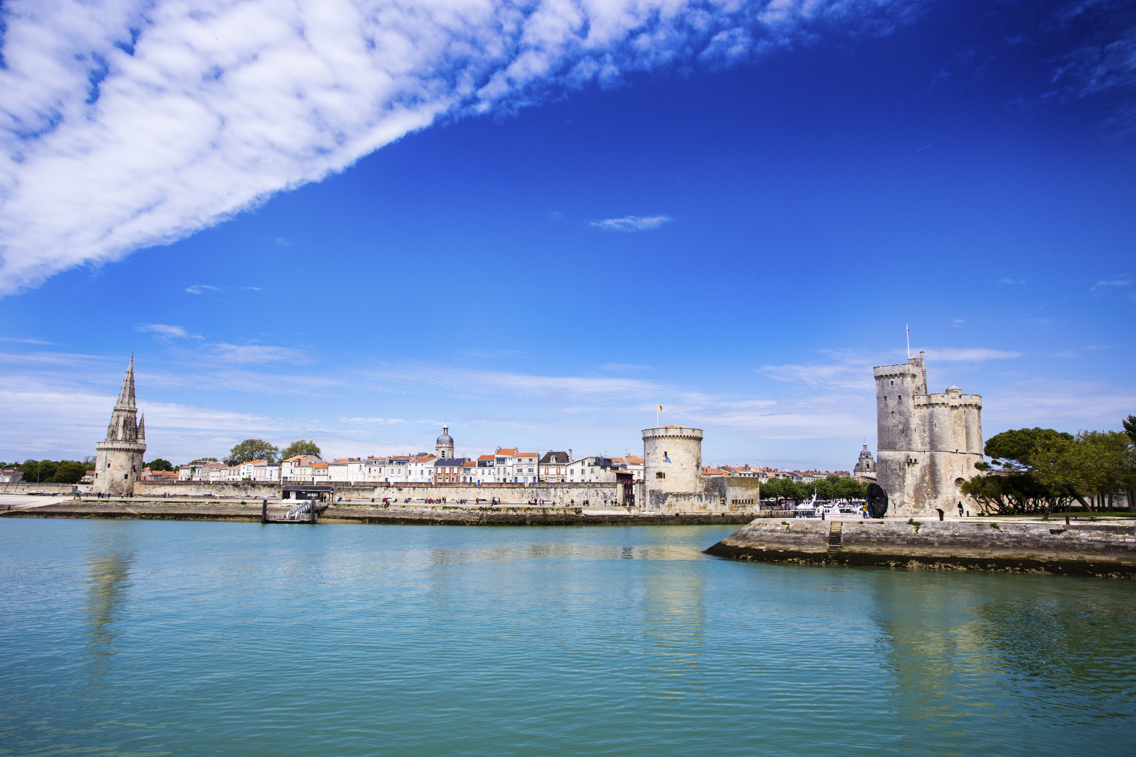 Panorama von La Rochelle, Frankreich