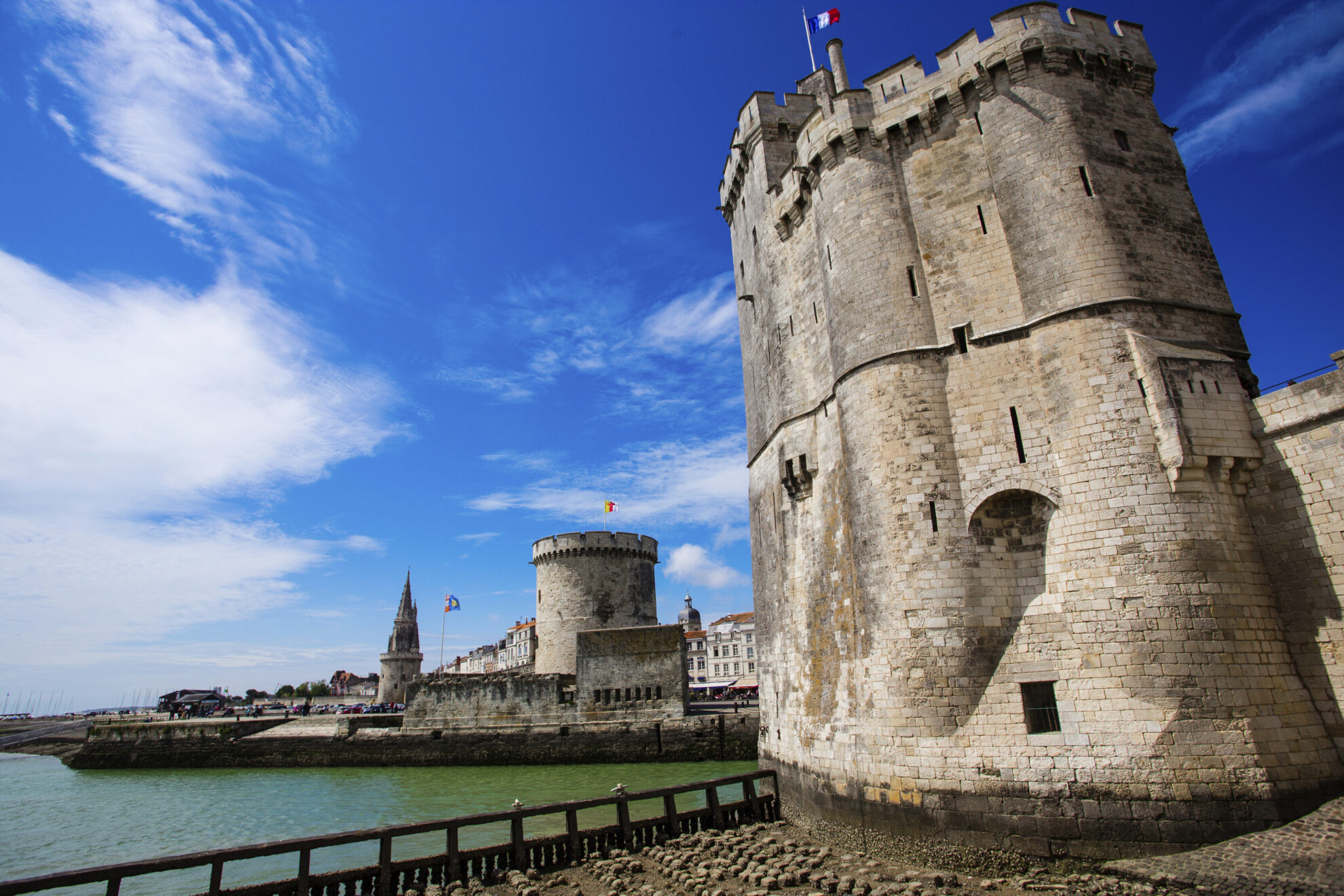Burg in La Rochelle, Frankreich