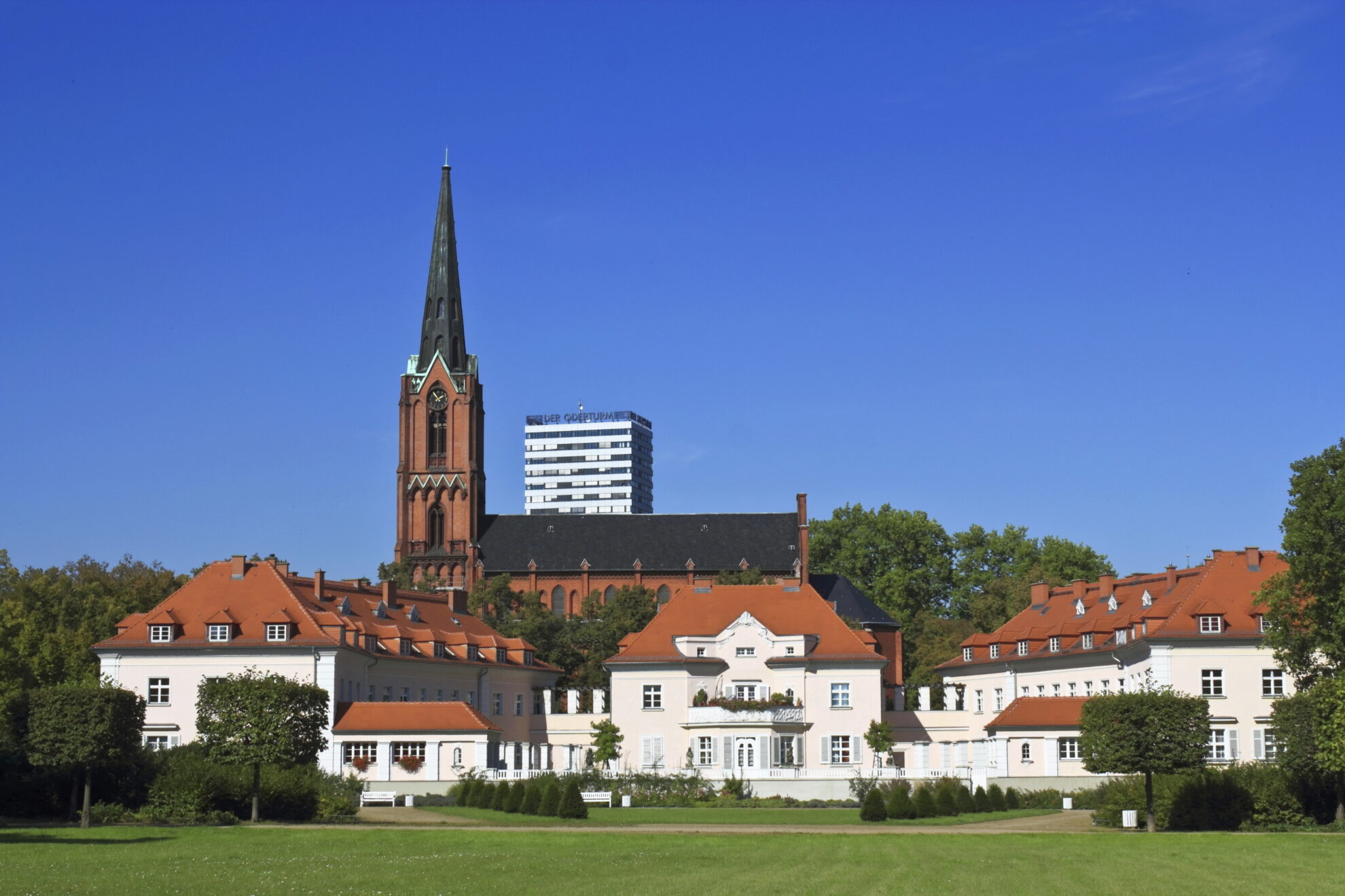 Kirche in Frankfurt Oder, Deutschland