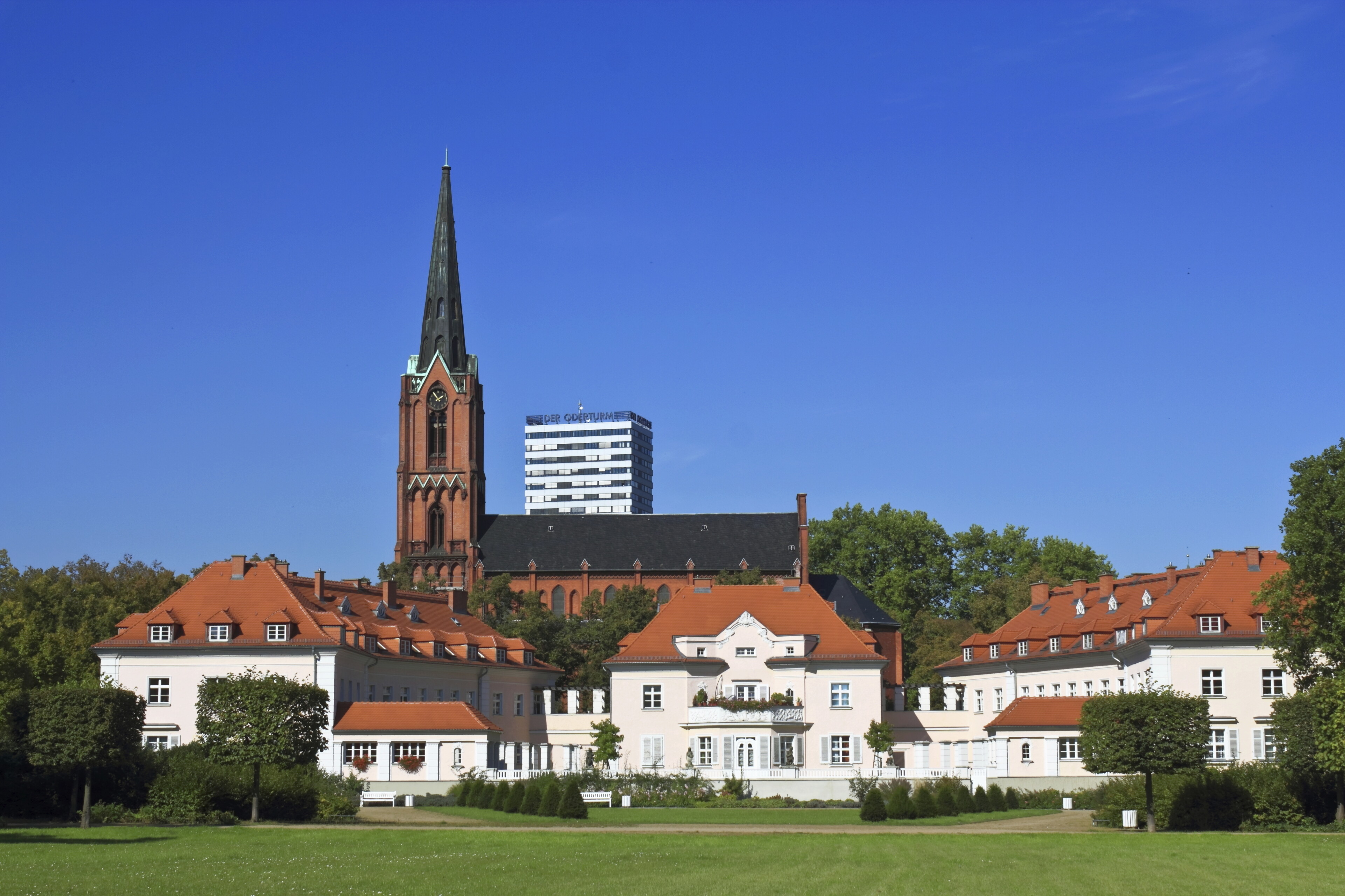 Kirche in Frankfurt Oder, Deutschland