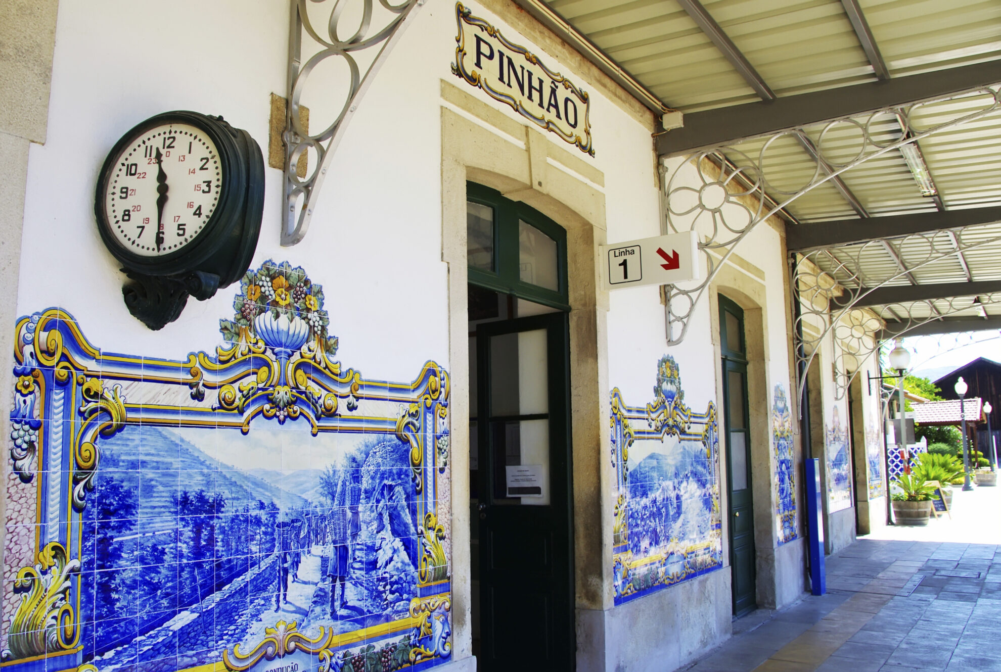 Pinhao, Bahnhof