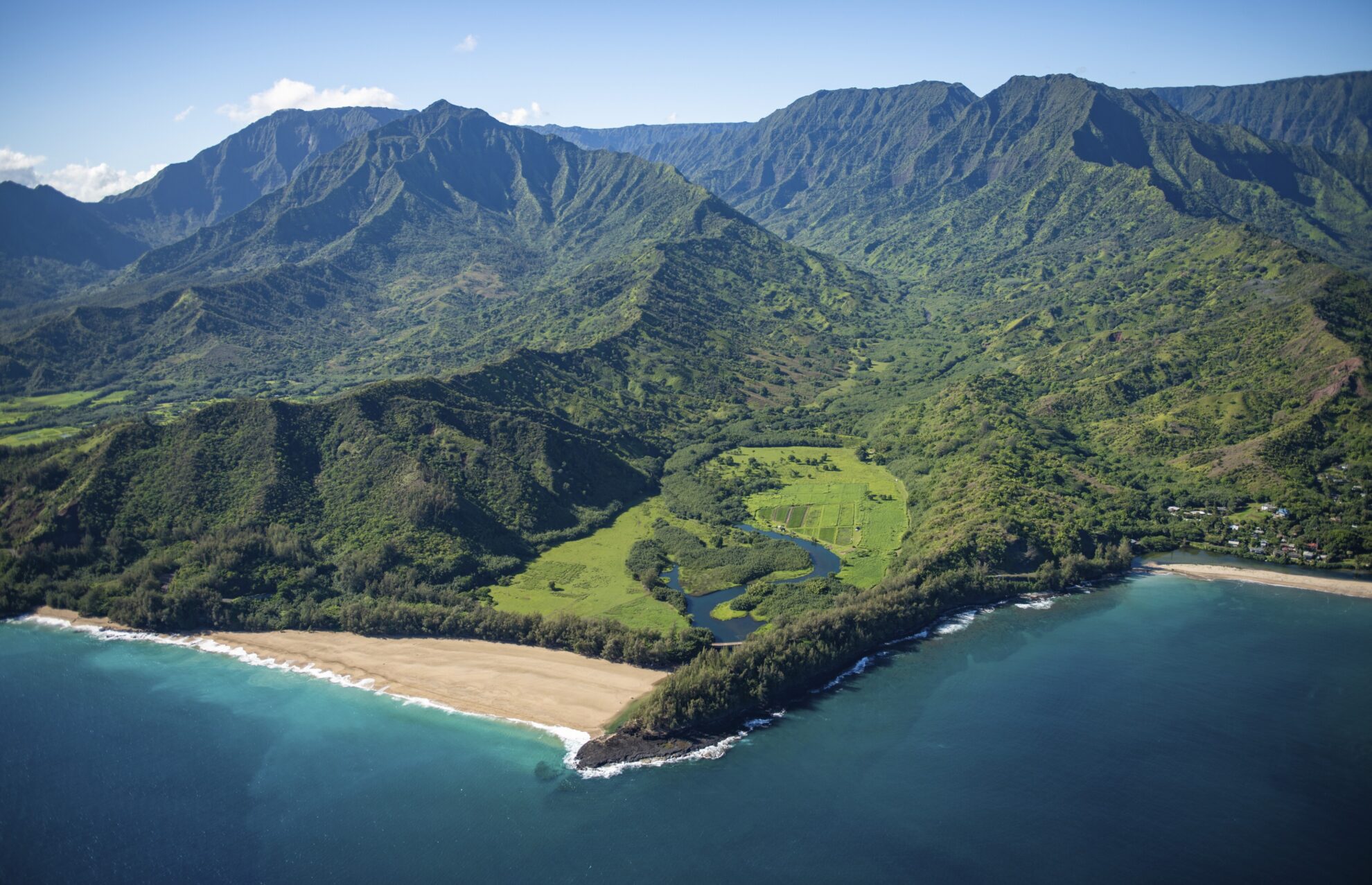 Hawaii, Kahului, Helikopterflug