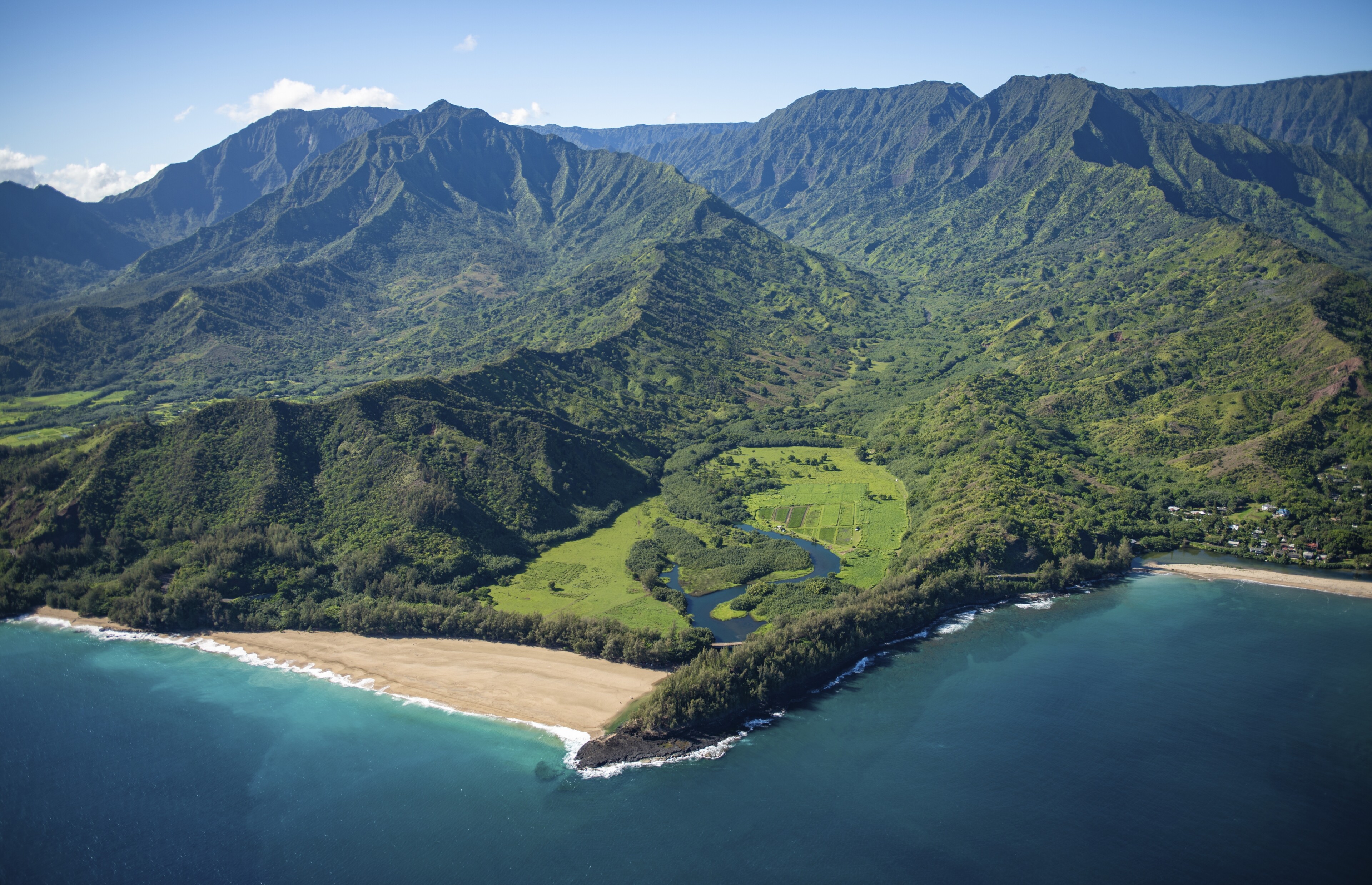 Hawaii, Kahului, Helikopterflug