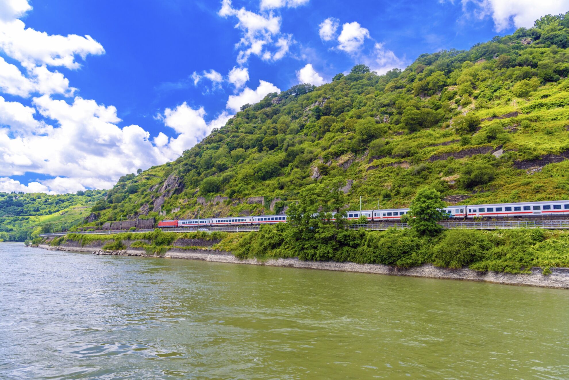 Oberwesel, Rheinpanorama
