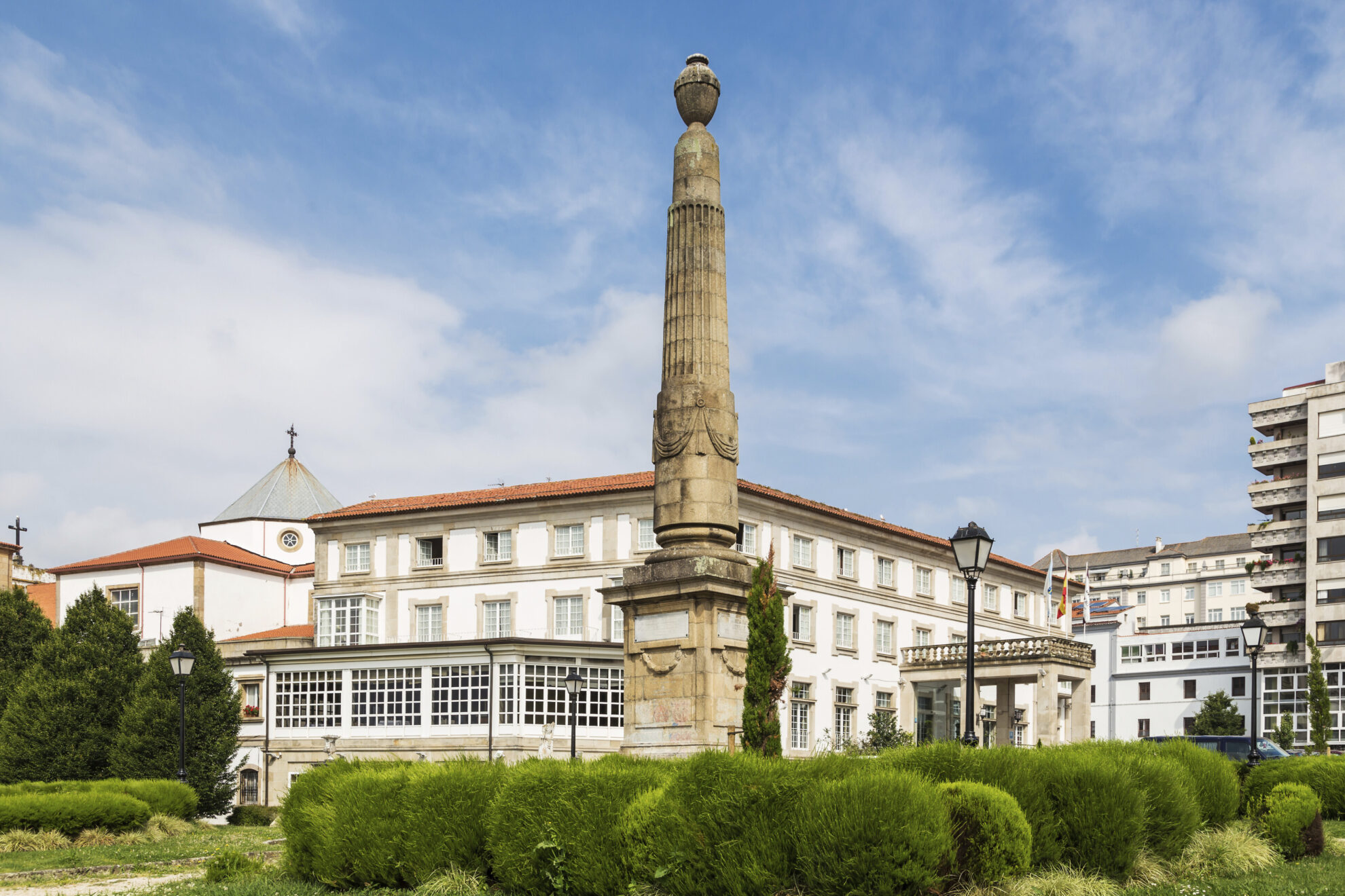 Obelisk in Ferrol, Spanien