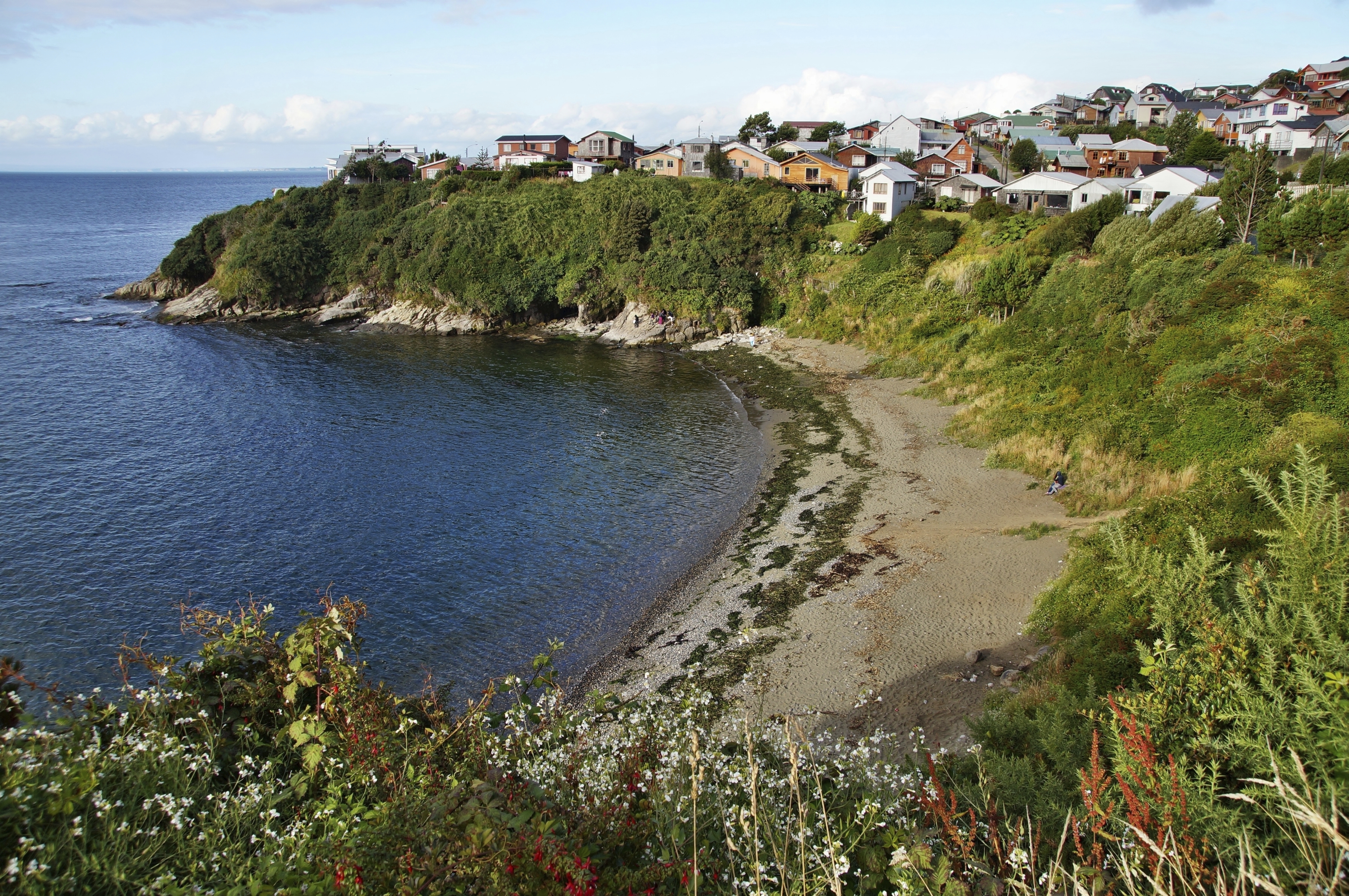 Klippe in San Antonio, Chile