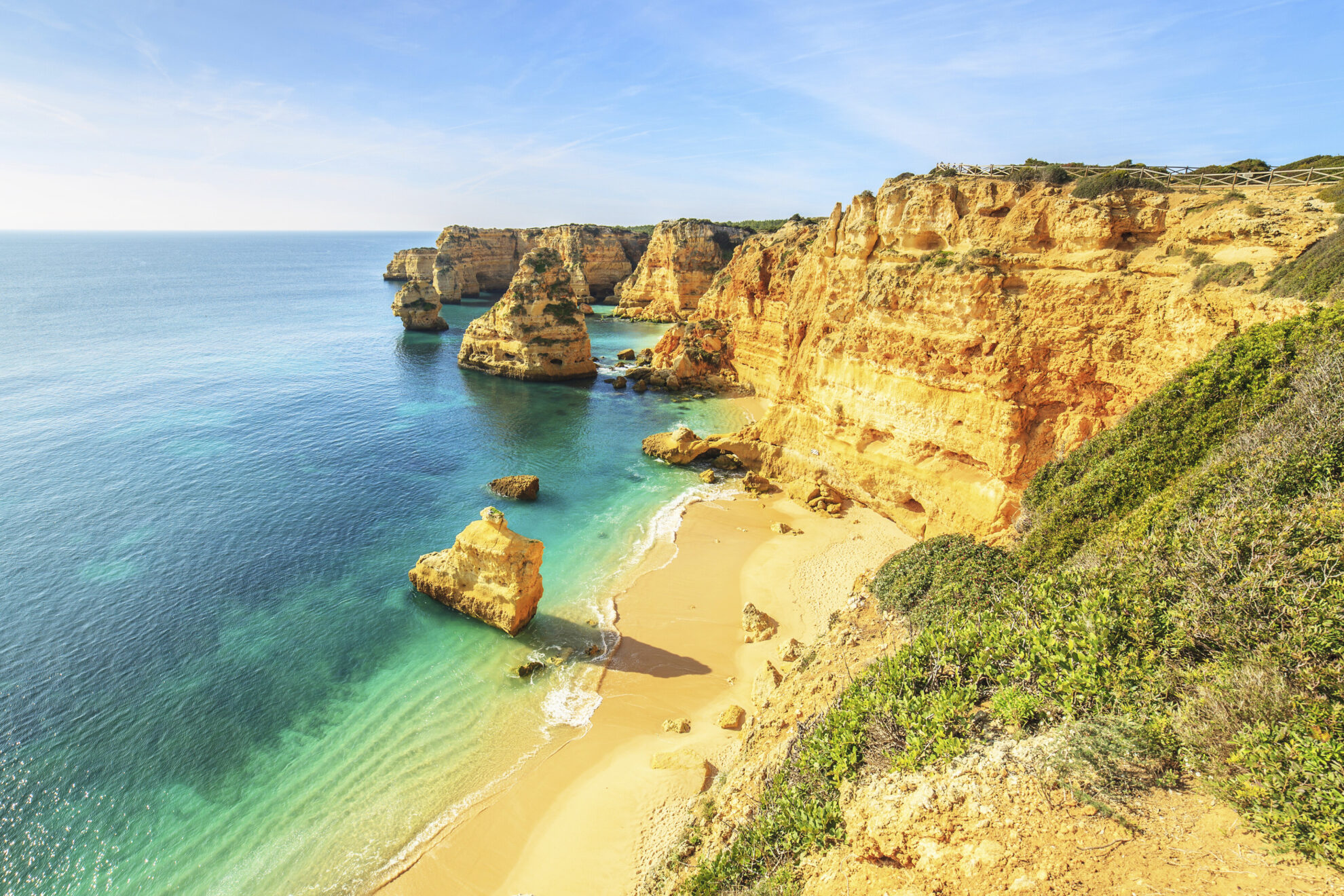 Küste von Portimao, Portugal