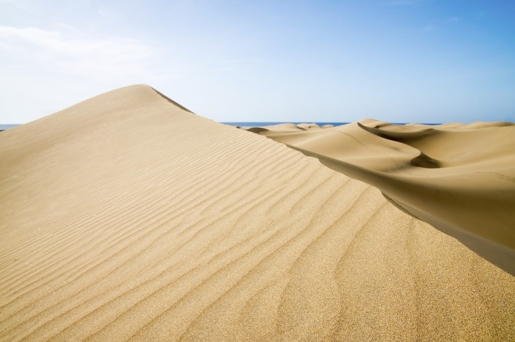 Dünen in Maspalomas auf Gran Canaria, Spanien