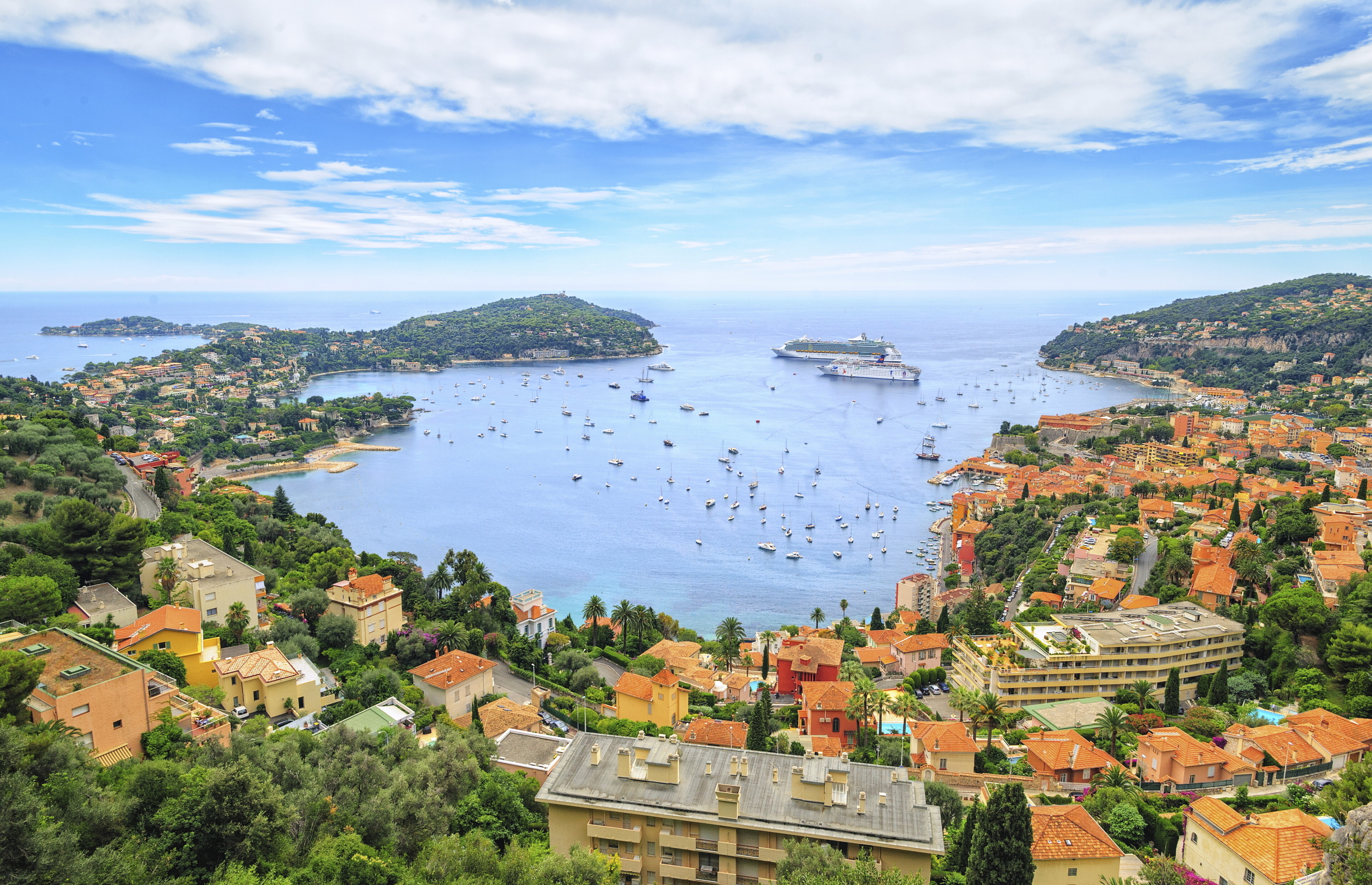 Kueste von Nizza, Frankreich