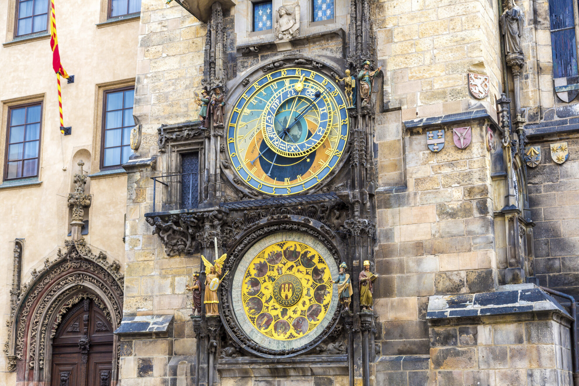Astronomische Uhr in Prag, Tschechien