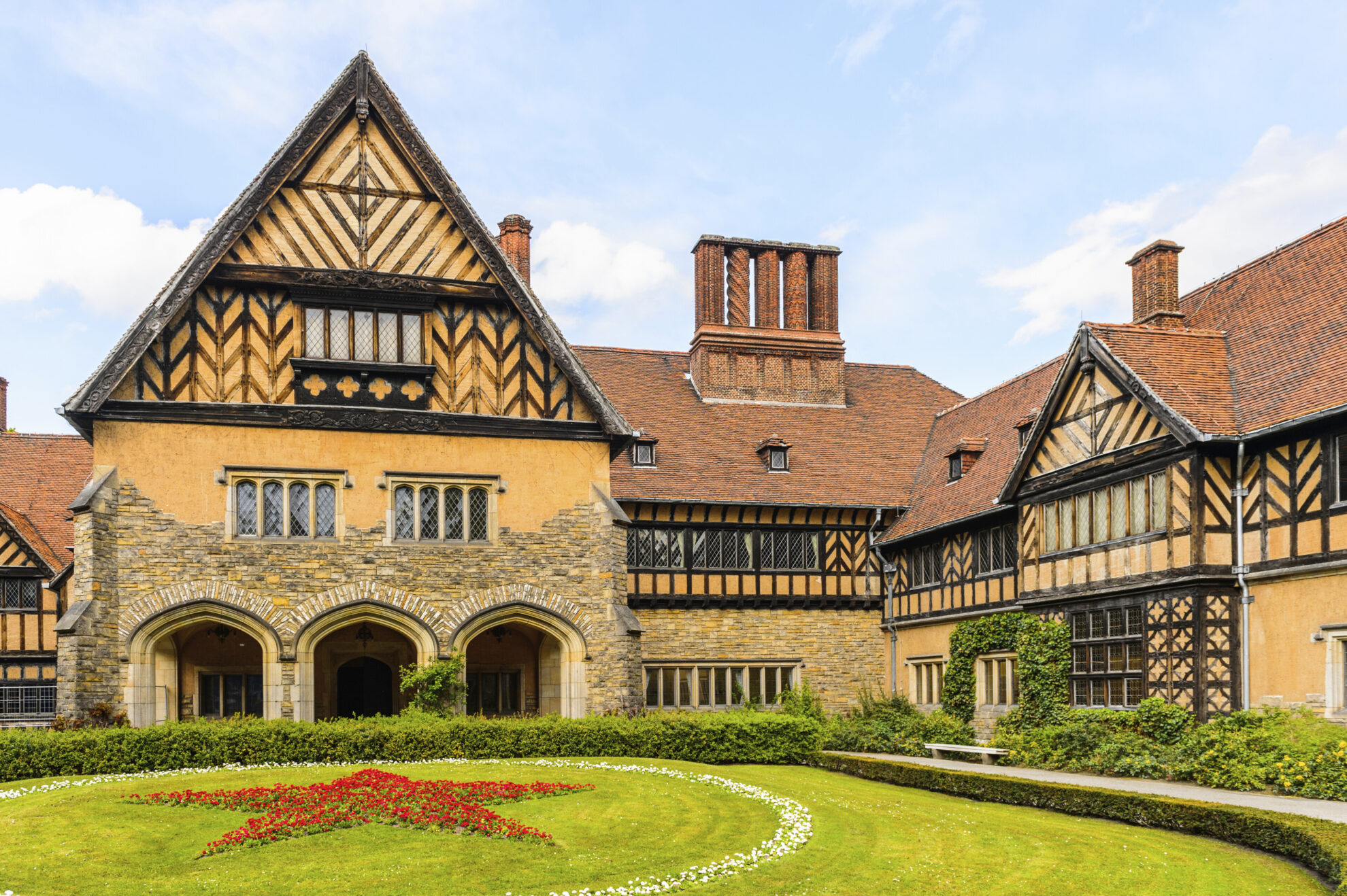 Schloss Cecilienhof in Potsdam, Deutschland