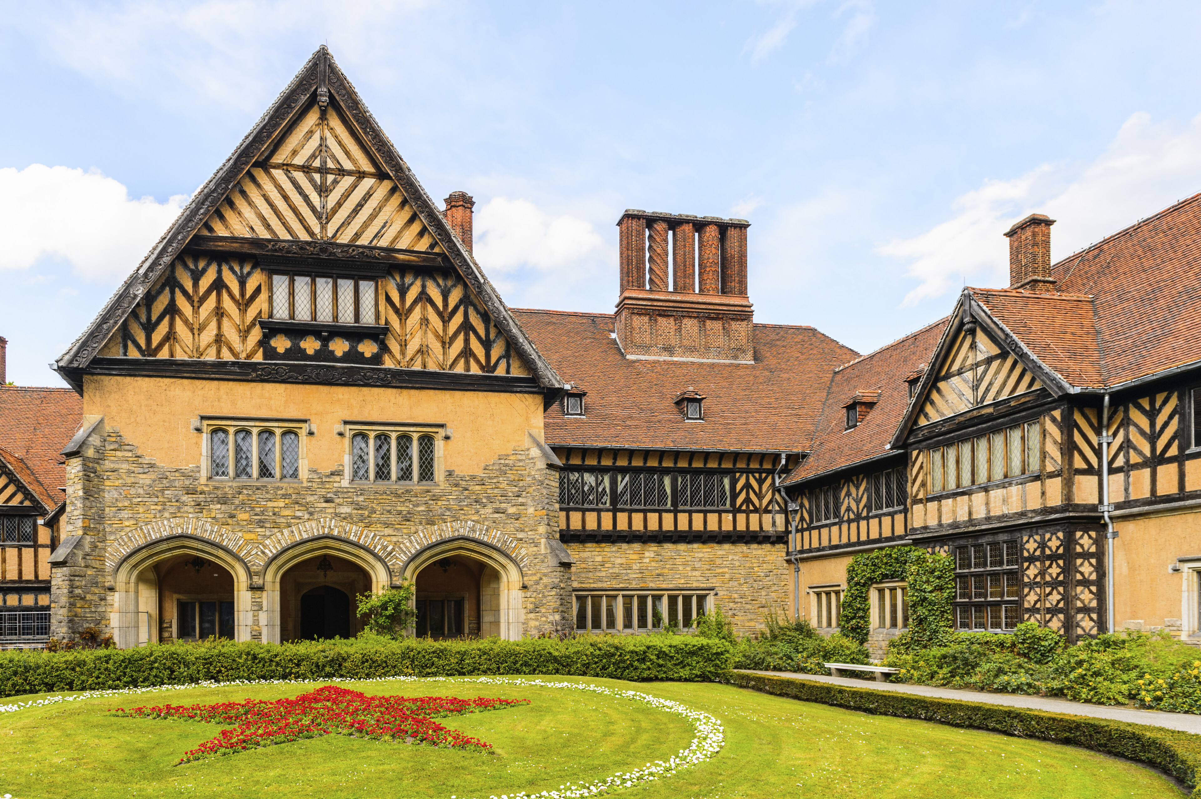 Schloss Cecilienhof in Potsdam, Deutschland