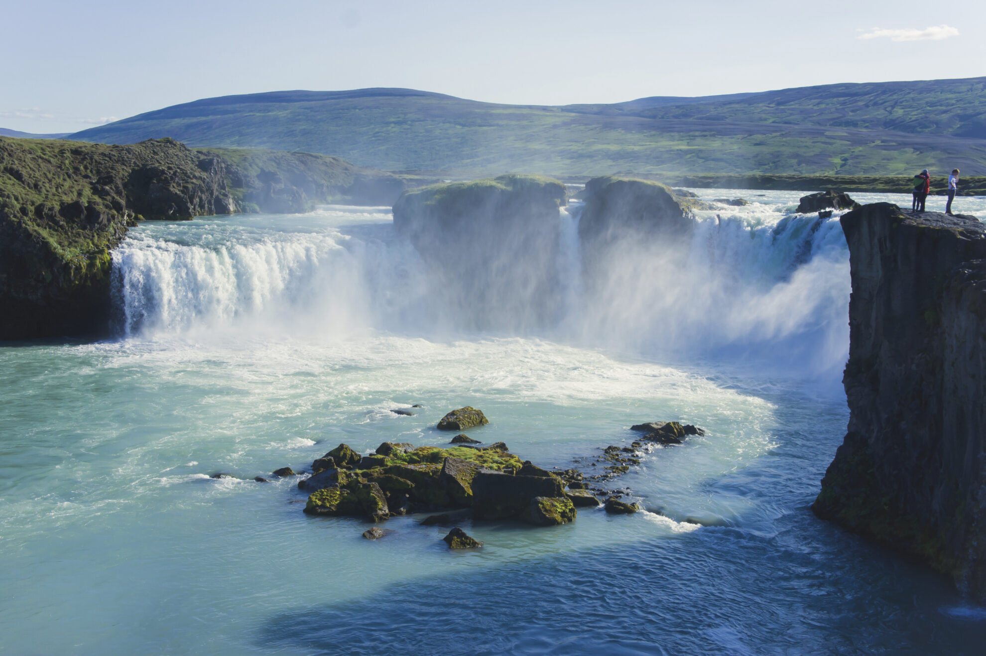 Der Gullfoss Wasserfall, Island