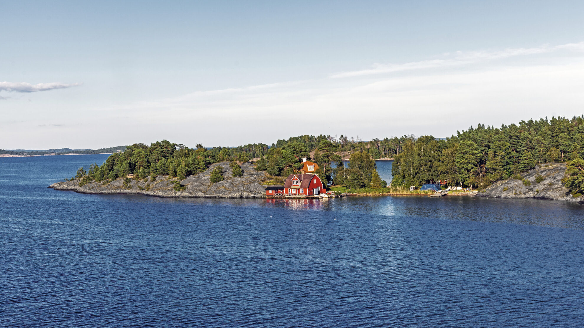 Küste von Nynäshamn, Schweden