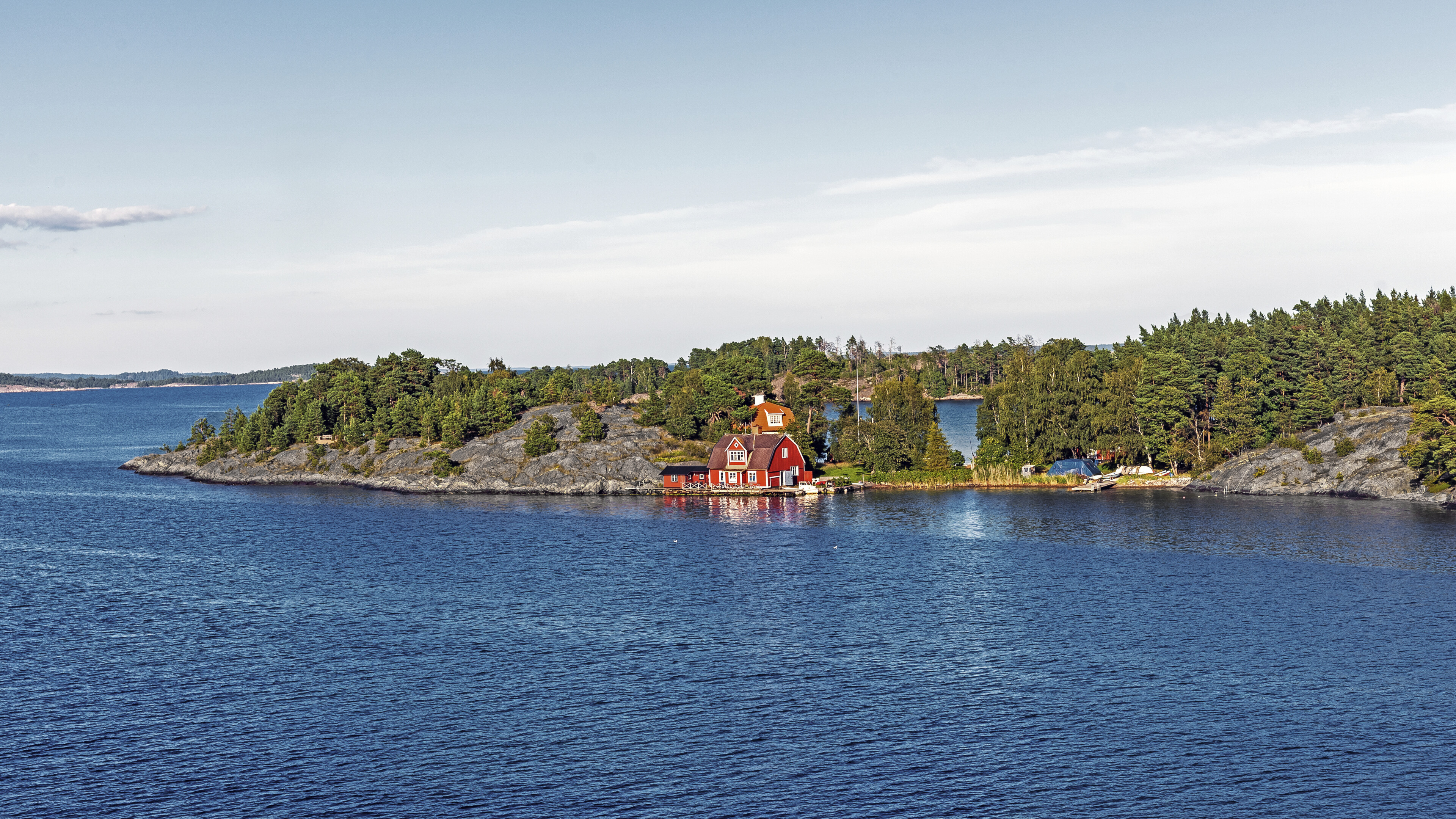 Küste von Nynäshamn, Schweden