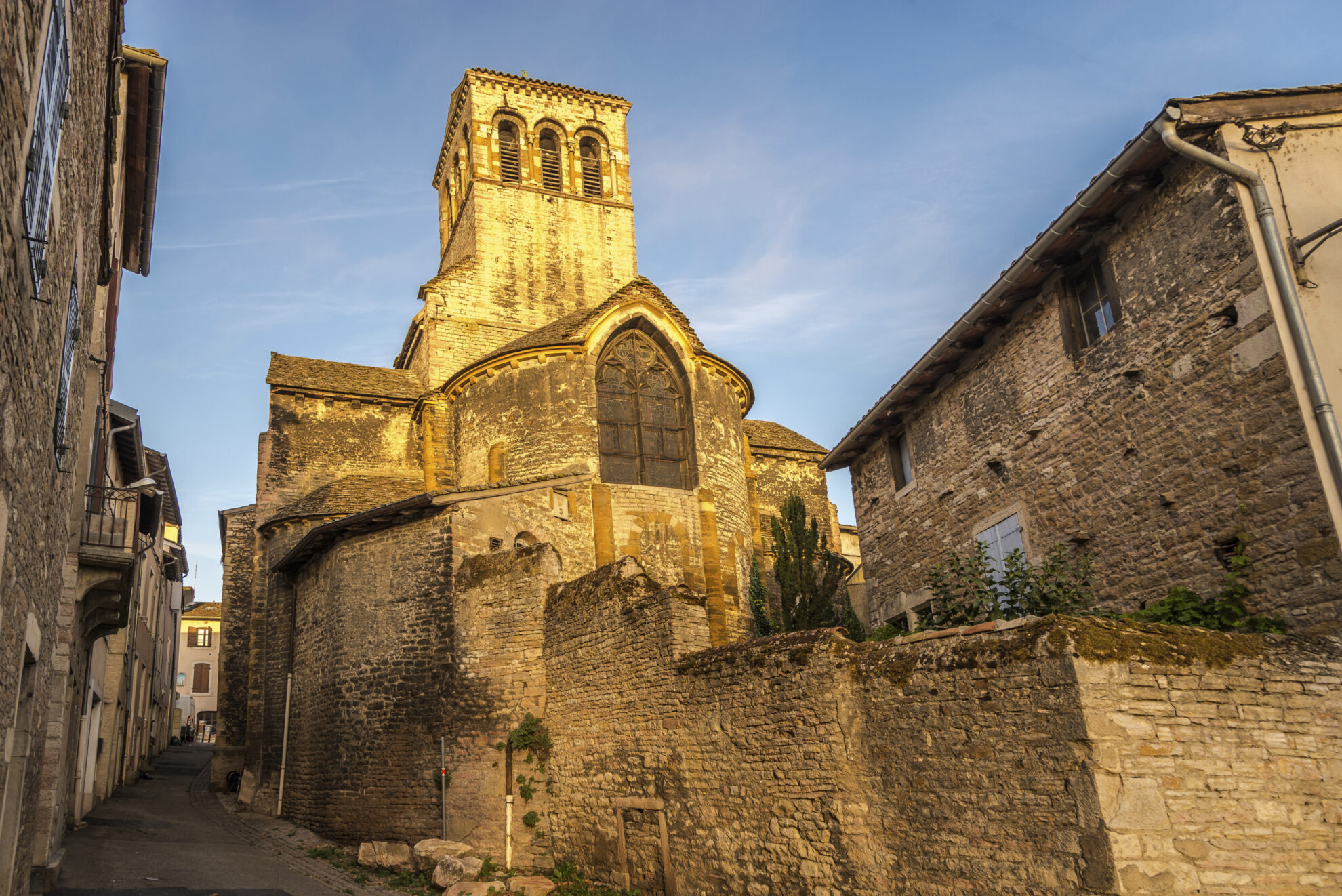 Madleine Kirche in Tournus, Frankreich