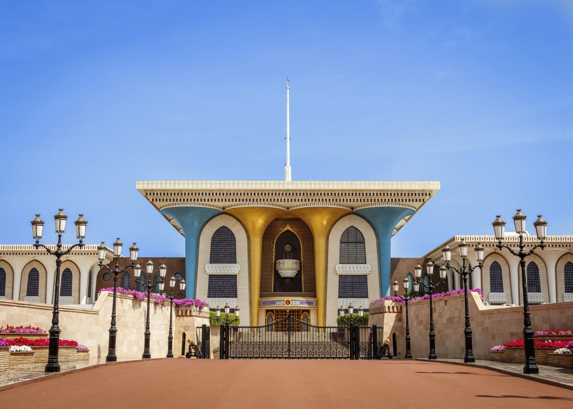 Al Alam Palast in Muscat, Oman