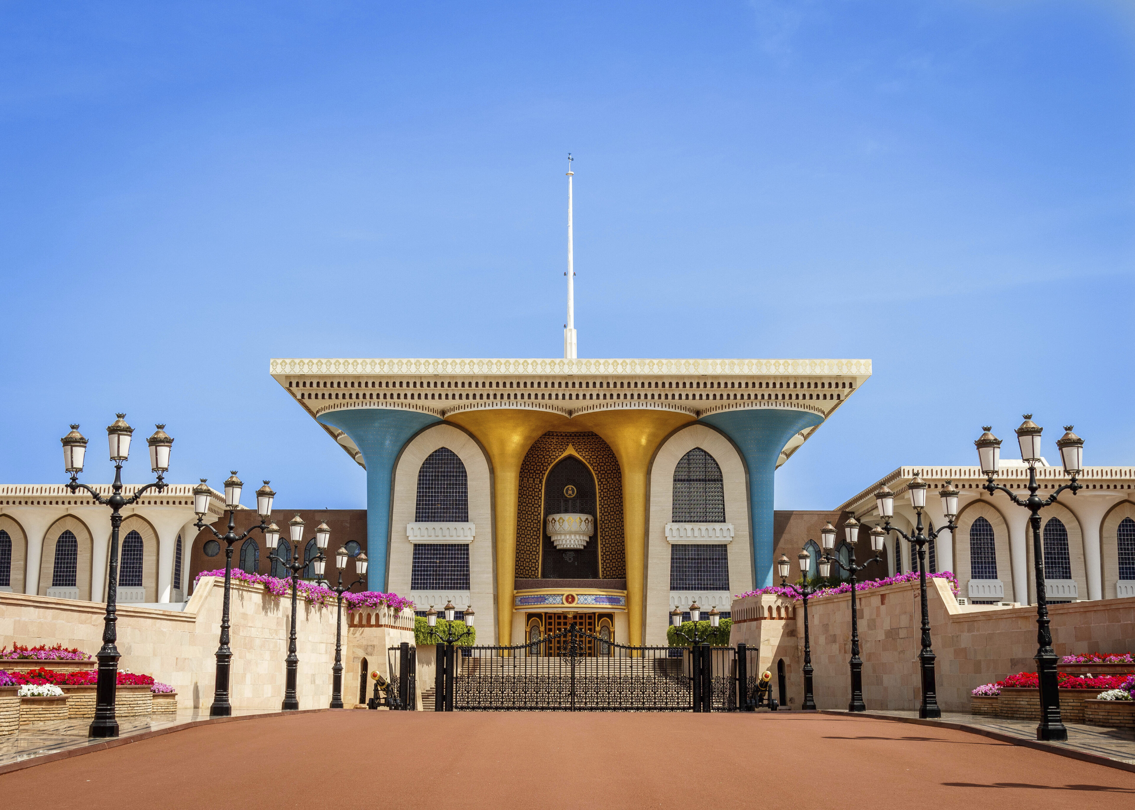 Al Alam Palast in Muscat, Oman